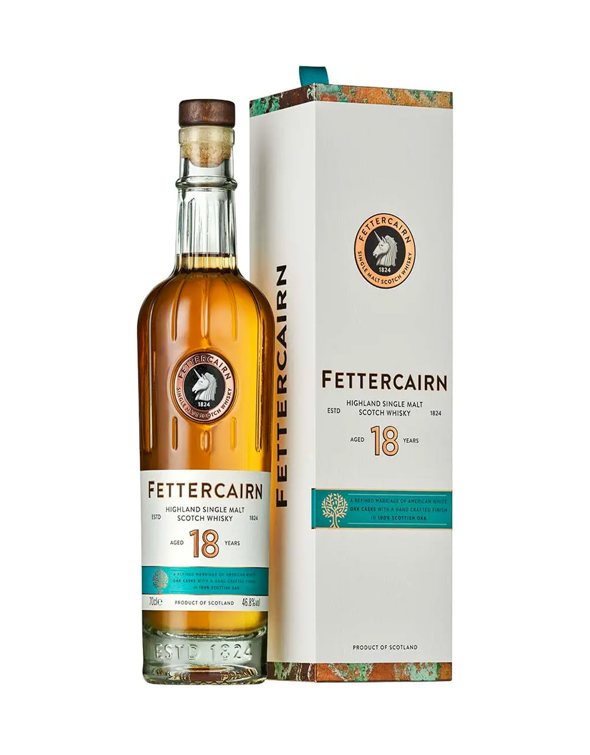 Fettercairn 18 Year Old Single Malt - ZYN THE WINE MARKET LTD.