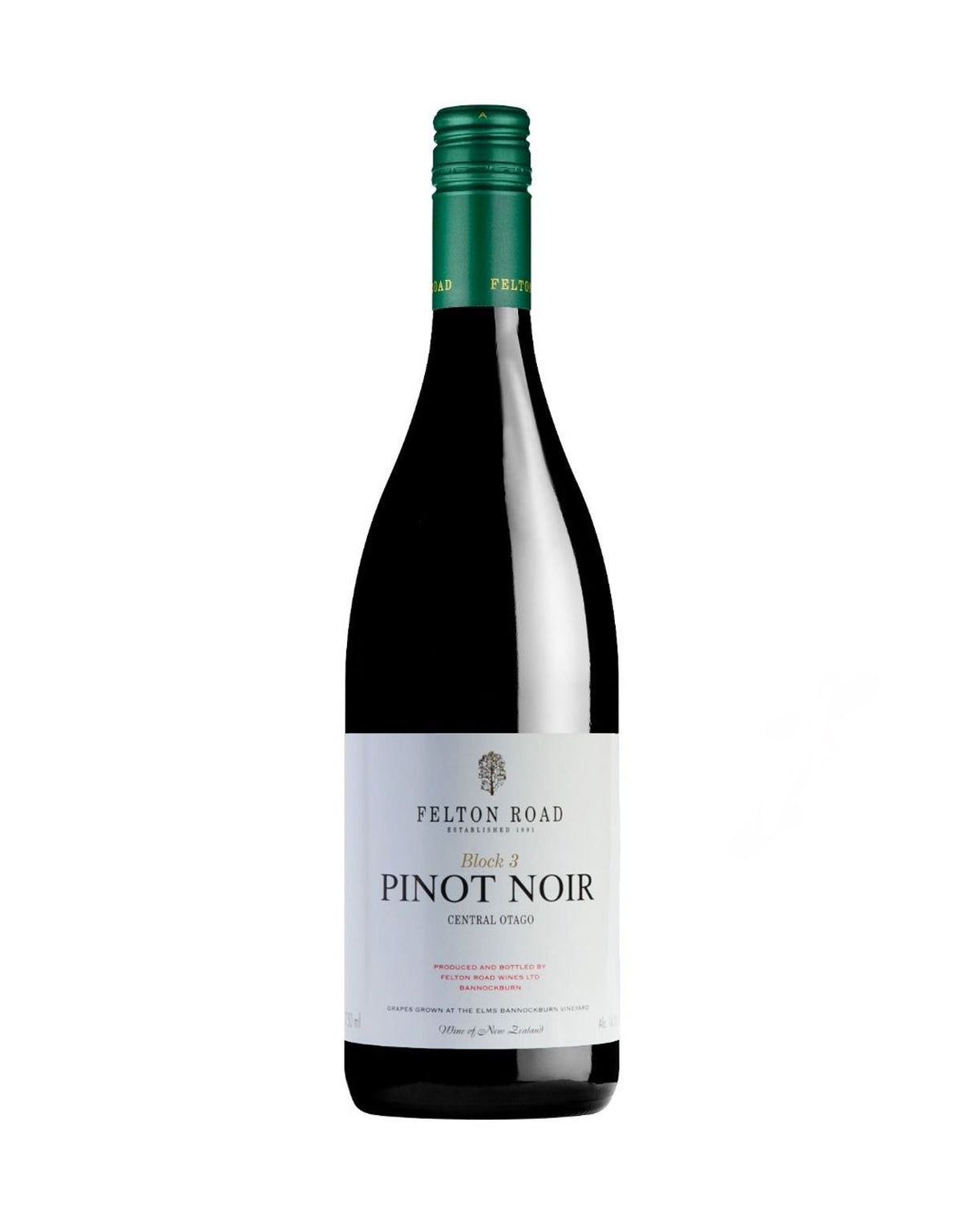 Felton Road Pinot Noir 'Block 3' Central Otago 2022 - ZYN THE WINE MARKET LTD.