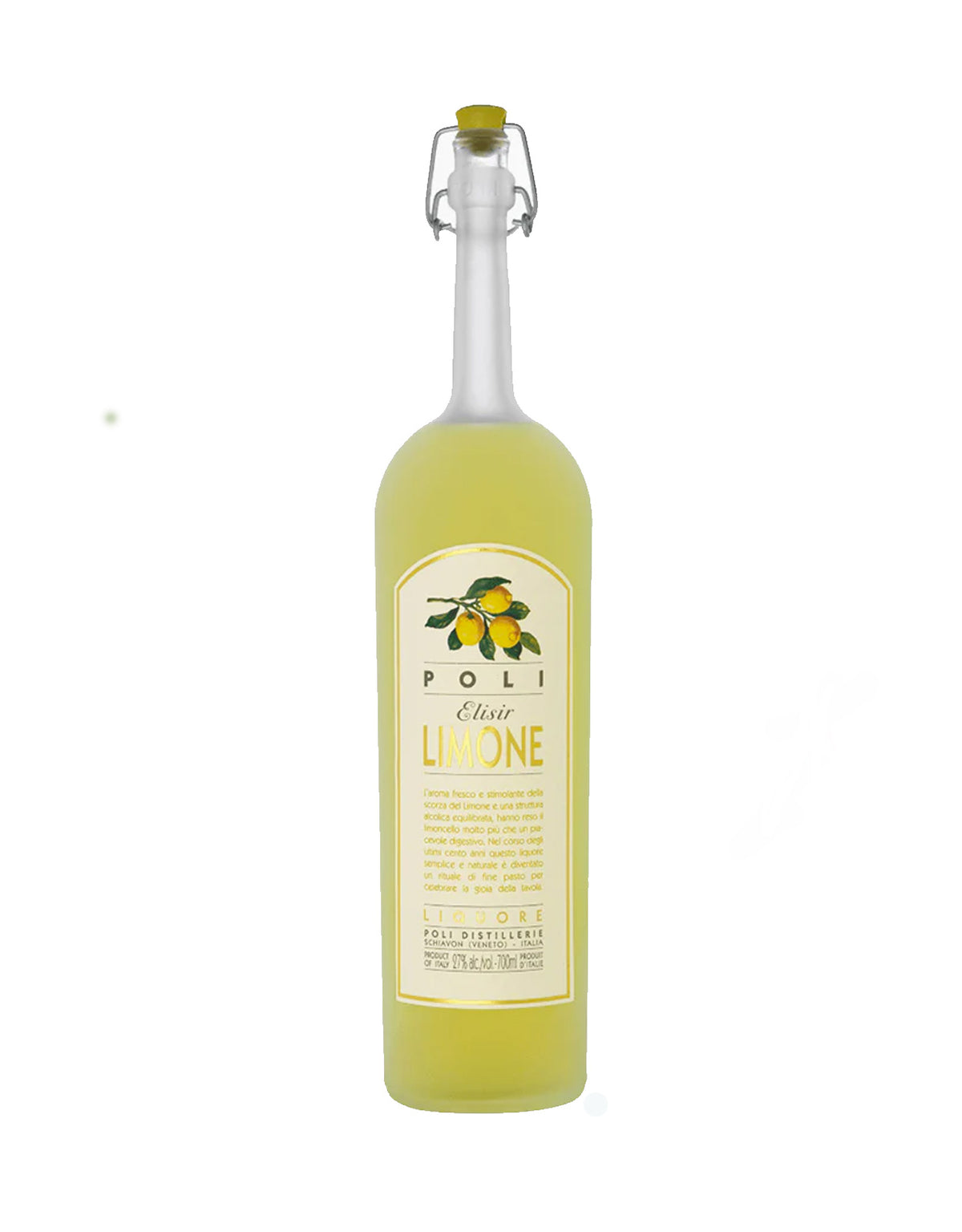 Poli Elisir Limone Limoncello - ZYN THE WINE MARKET LTD.