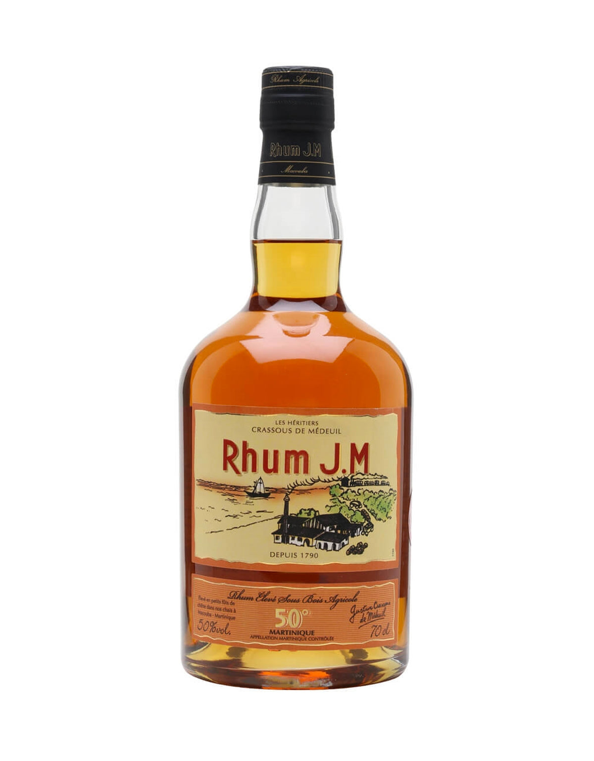 Rhum JM Agricole Gold - ZYN THE WINE MARKET LTD.