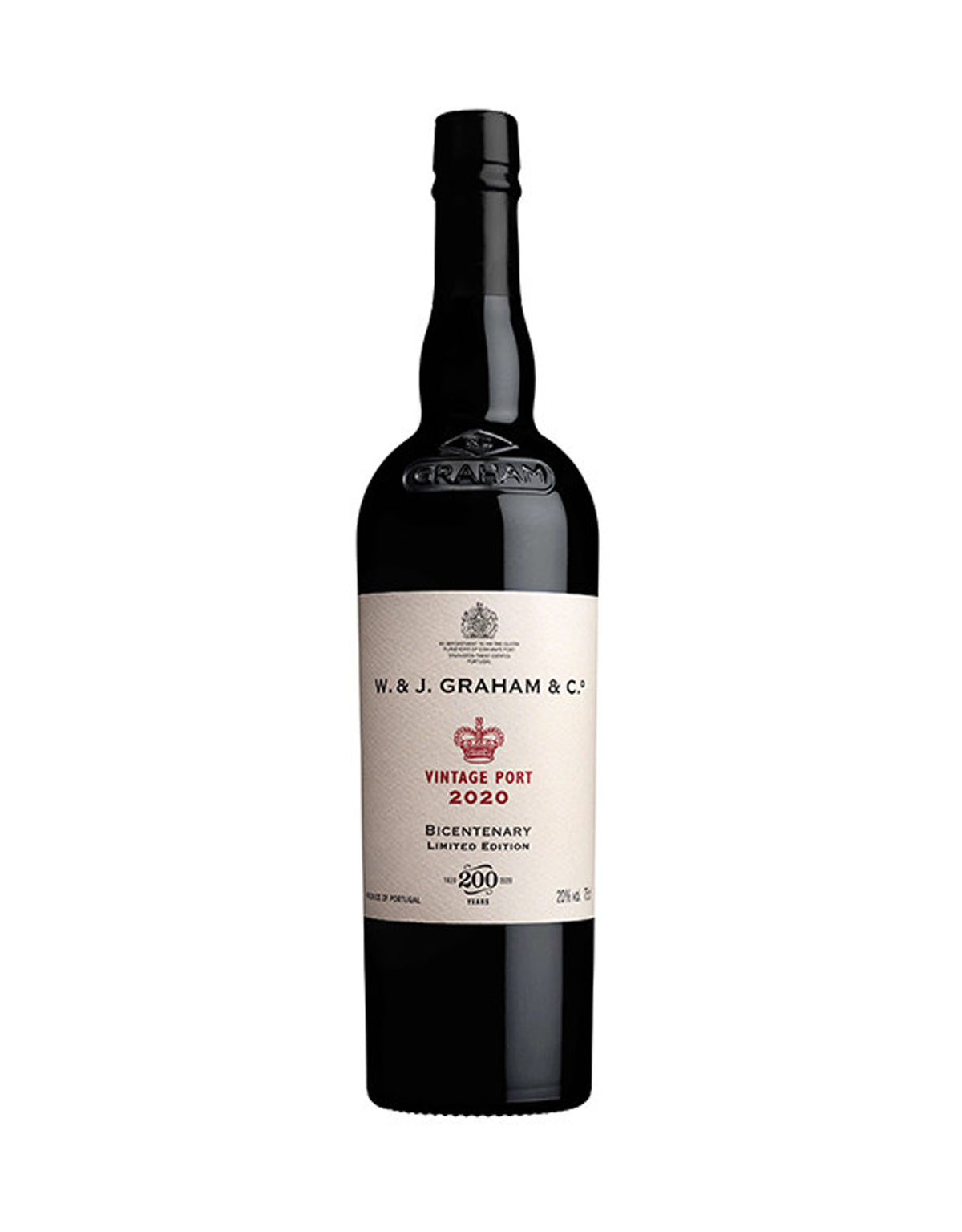 Graham's Bicentenary Limited Edition Vintage Port 2020 - ZYN THE WINE MARKET LTD.