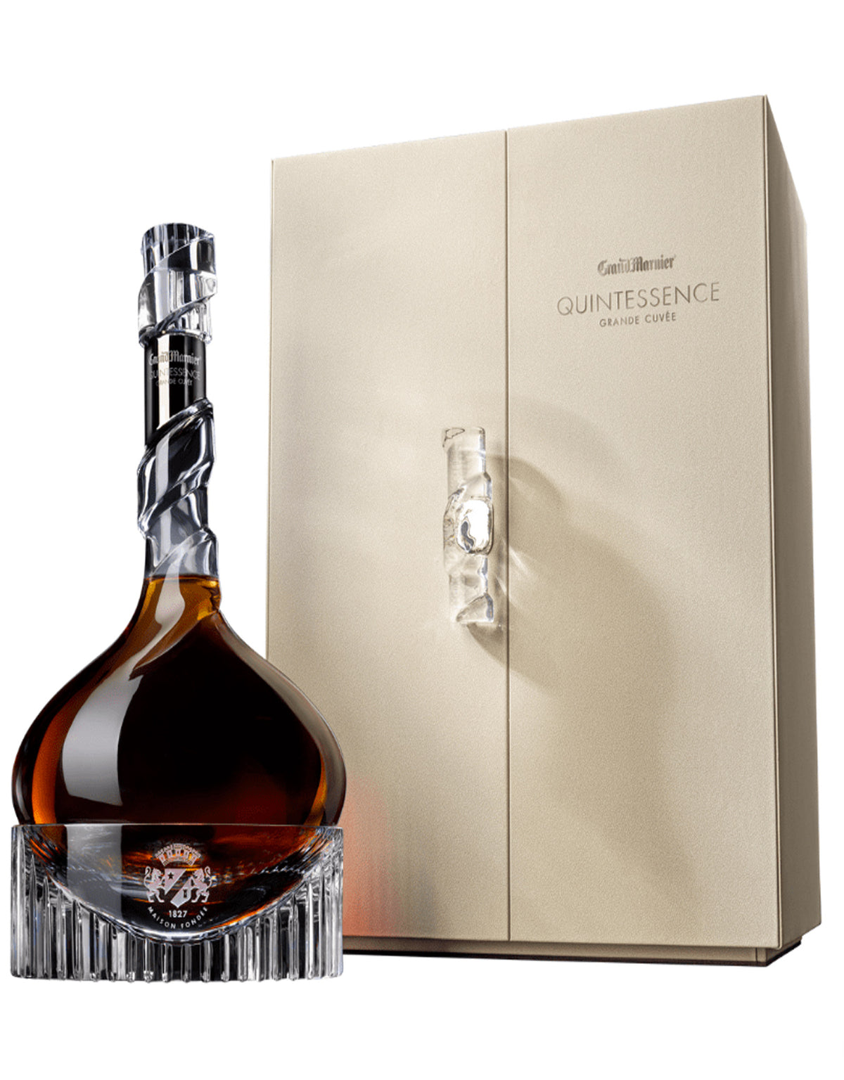 Grand Marnier Grande Cuvee Quintessence In Baccarat Crystal - ZYN THE WINE MARKET LTD.