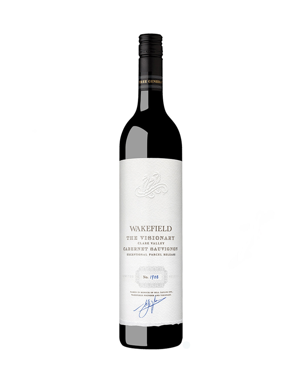 Wakefield Cabernet Sauvignon 'The Visionary' 2015 - ZYN THE WINE MARKET LTD.