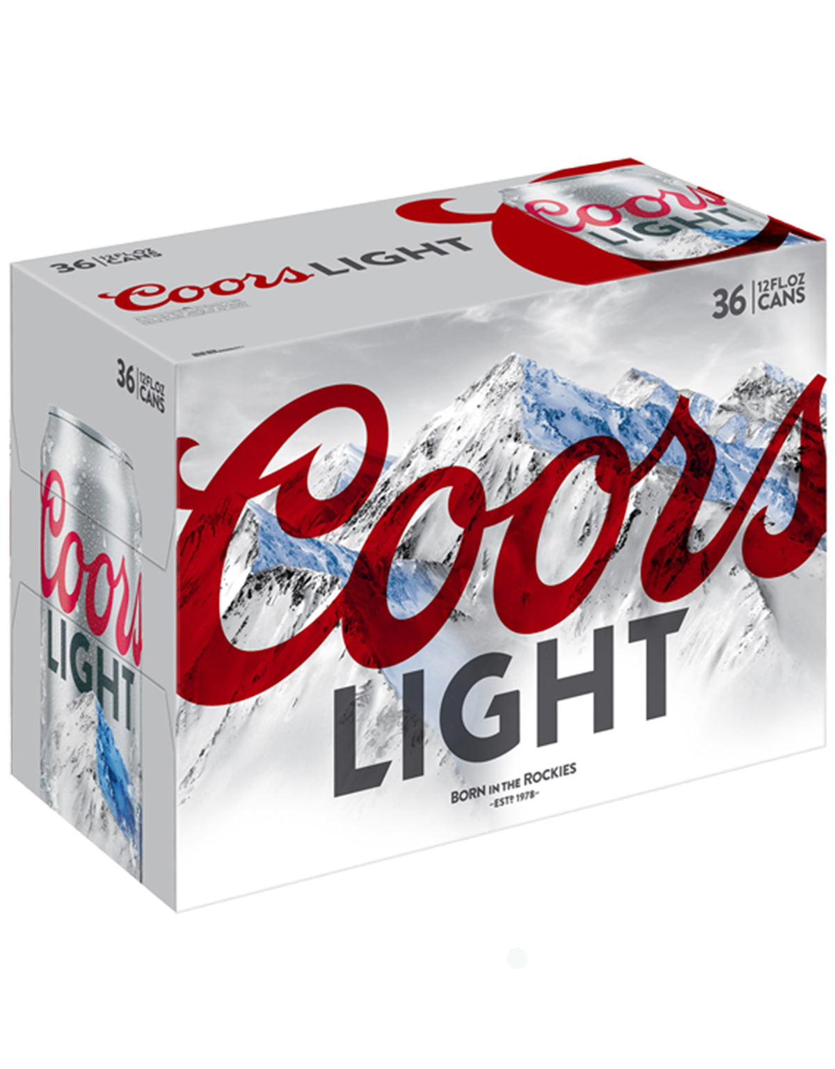 Coors Light 355 ml - 36 Cans - ZYN THE WINE MARKET LTD.