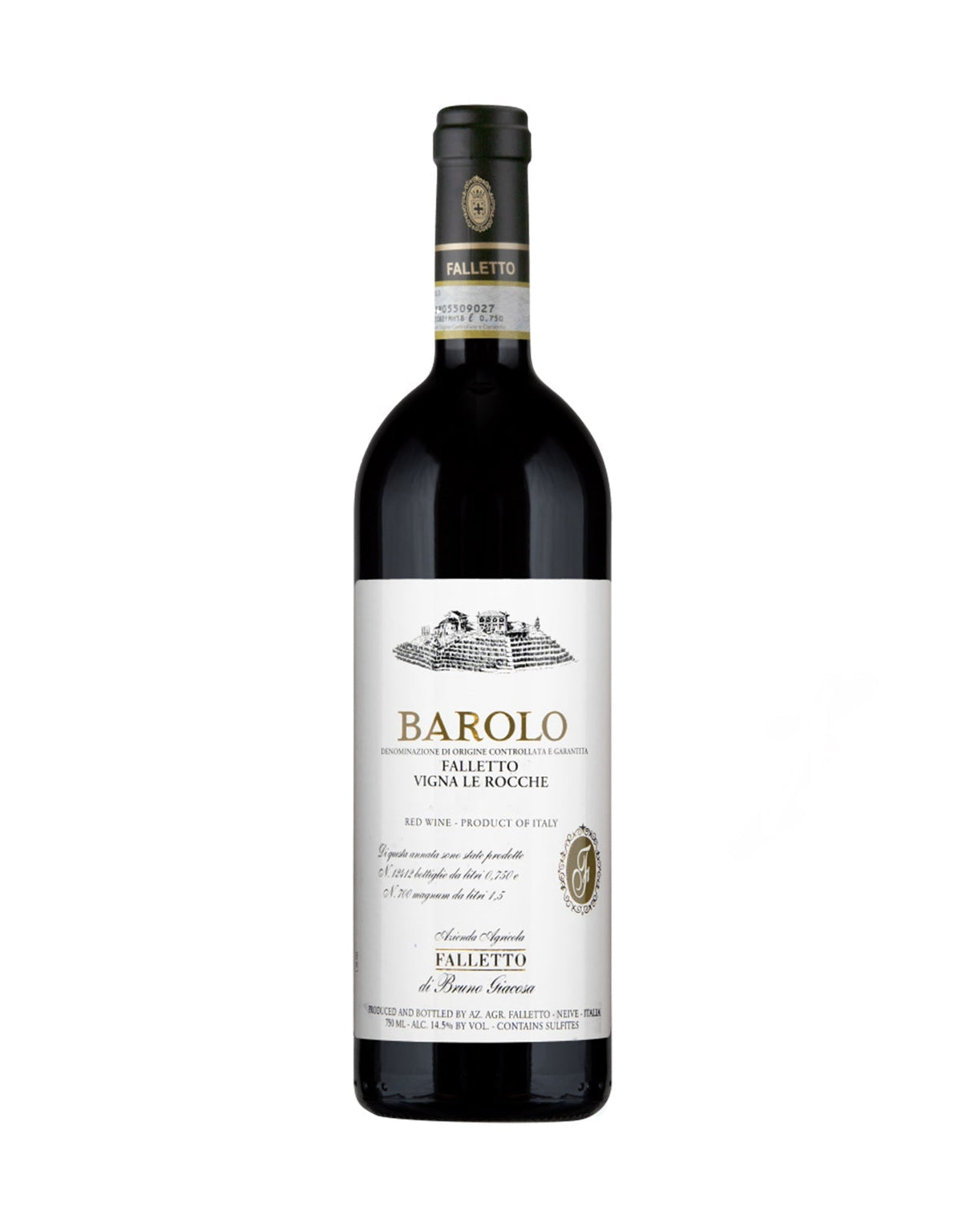 Bruno Giacosa Barolo Vigna le Rocche del Falletto 2019 - ZYN THE WINE MARKET LTD.