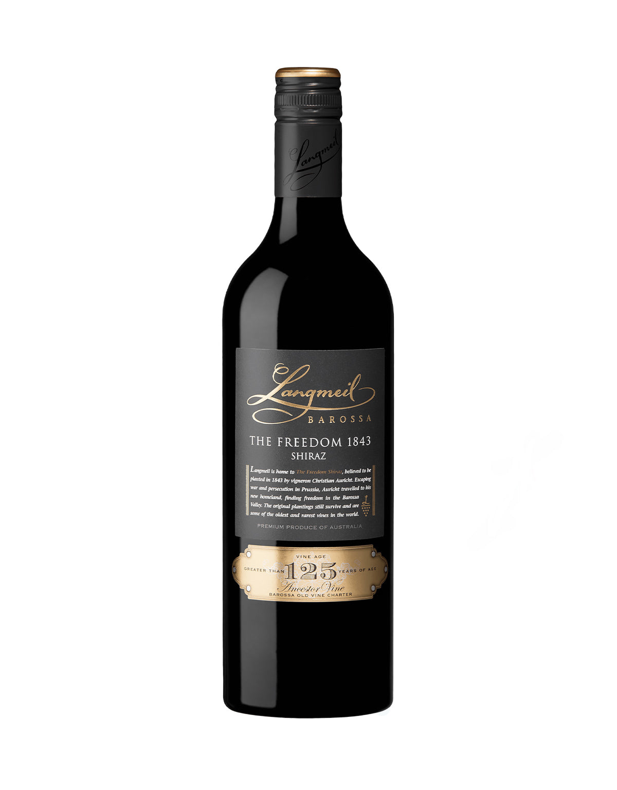 Langmeil 'The Freedom 1843' Shiraz 2019 - ZYN THE WINE MARKET LTD.