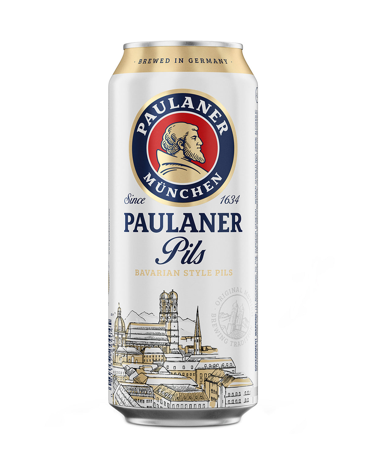 Paulaner Pils 500 ml - 24 Cans - ZYN THE WINE MARKET LTD.