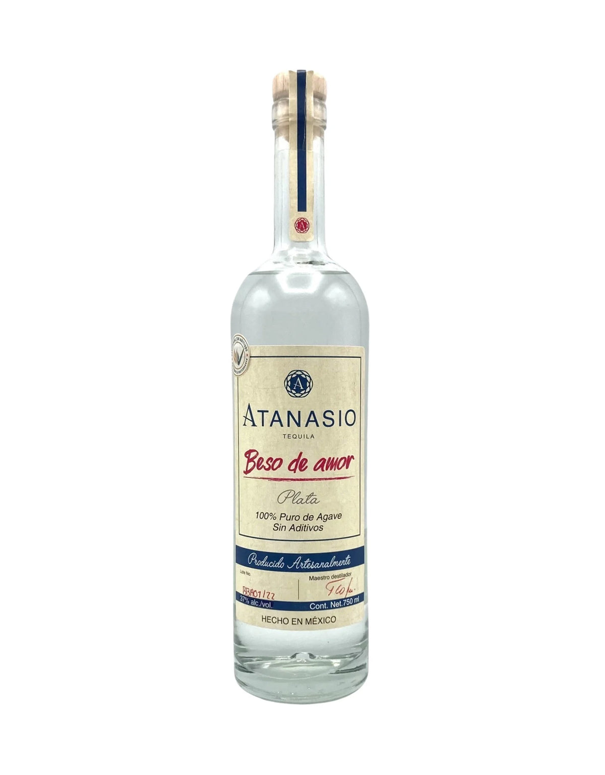 Atanasio 'Beso de Amor' Tequila Blanco - ZYN THE WINE MARKET LTD.