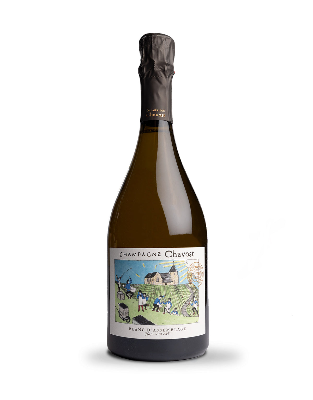 Champagne Chavost Blanc d'Assemblage Brut Nature (NV) - ZYN THE WINE MARKET LTD.