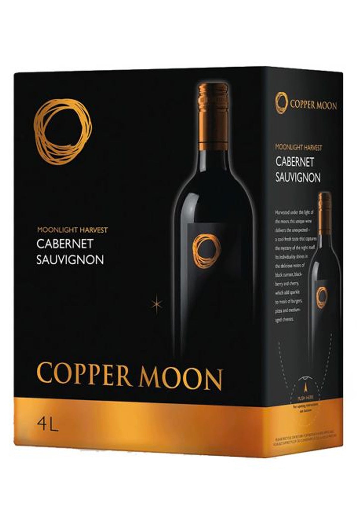 Copper Moon Cabernet Sauvignon - 4 Litre Box - ZYN THE WINE MARKET LTD.