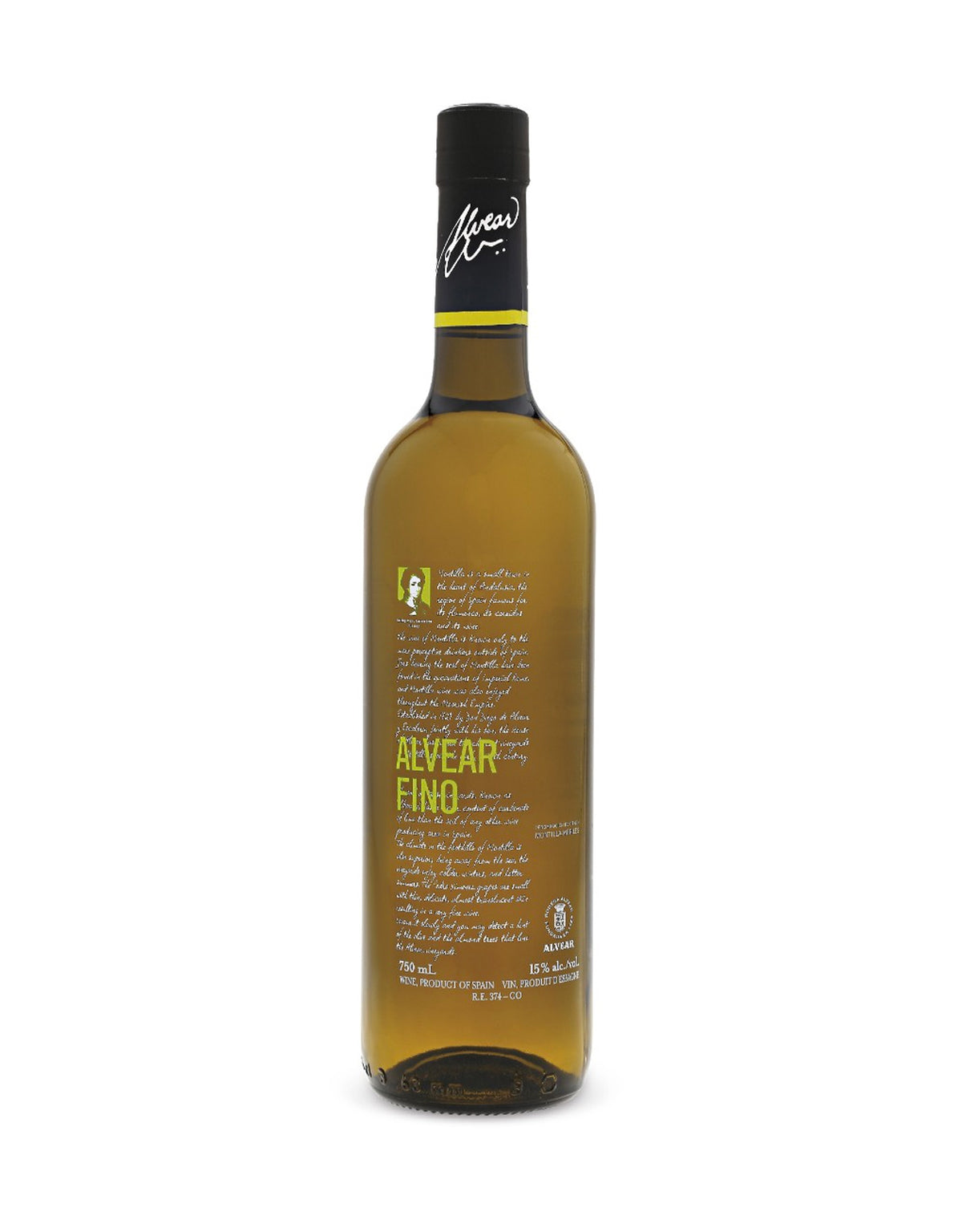 Alvear Fino (NV) - ZYN THE WINE MARKET LTD.