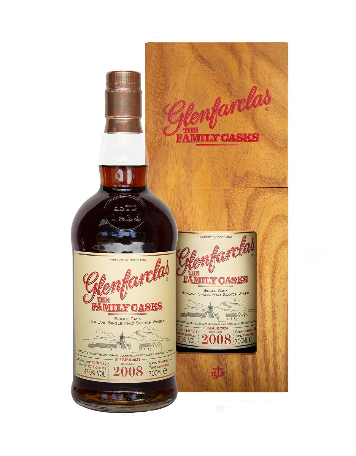 Glenfarclas Family Cask 2008 (Summer Release 2024)