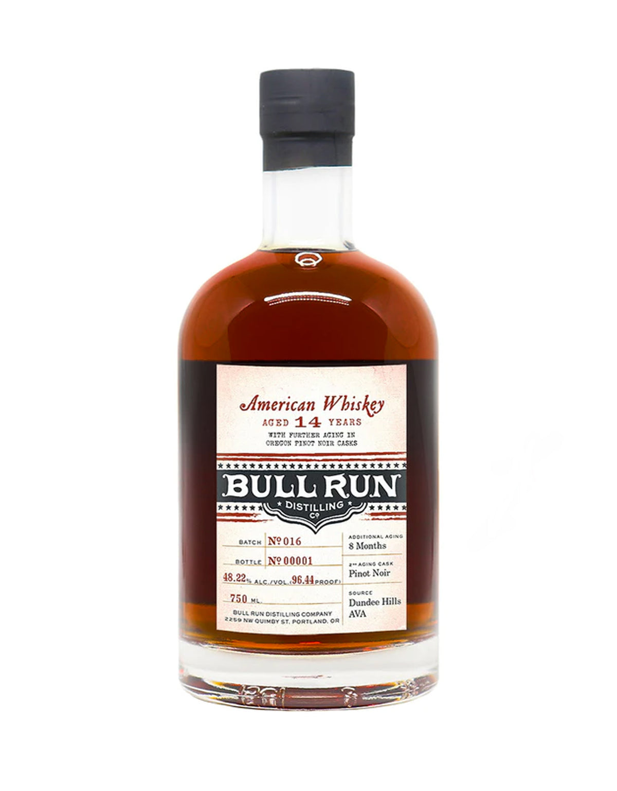 Bull Run 14 Year Old Pinot Noir Cask - ZYN THE WINE MARKET LTD.