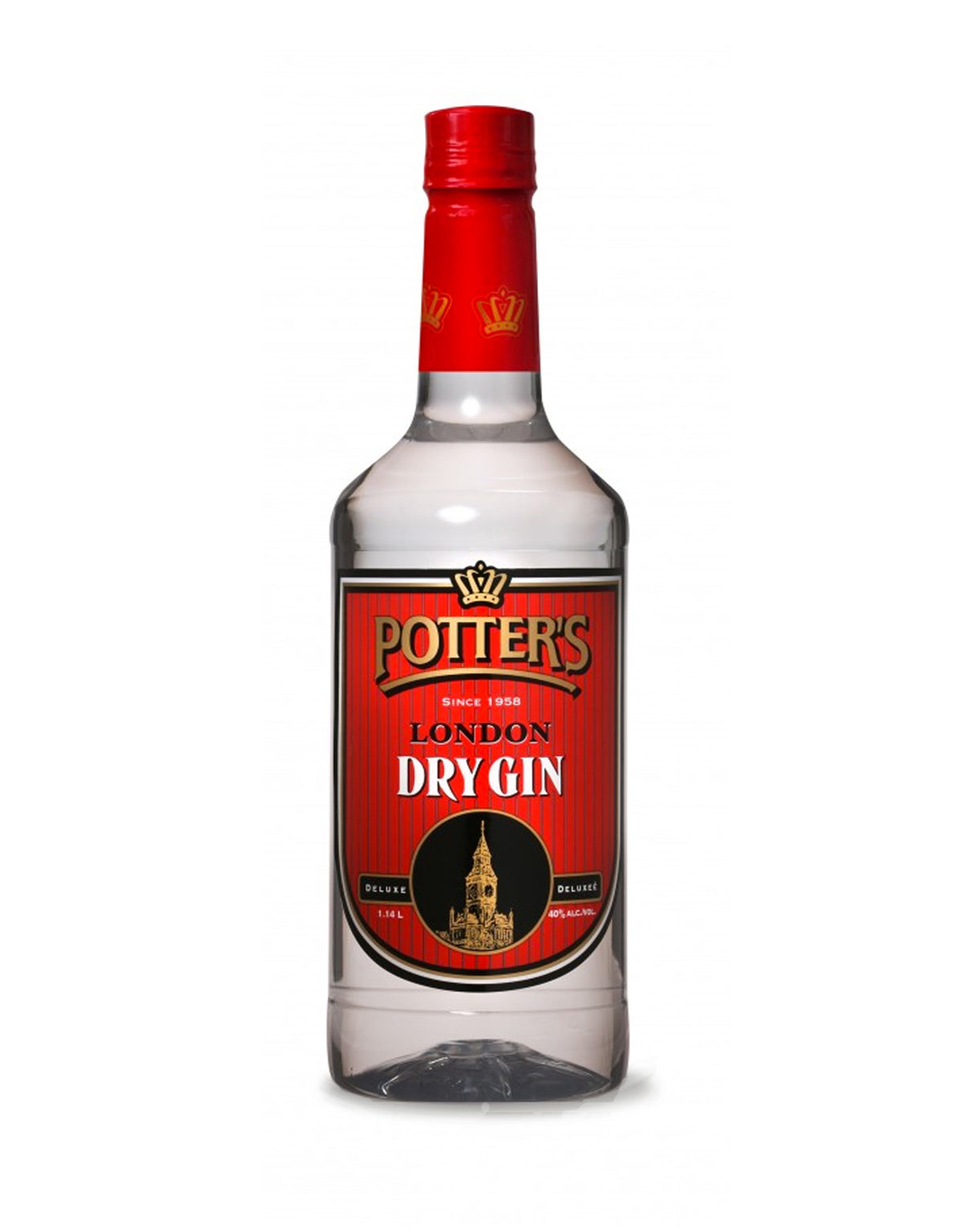 Potter's Gin - 1.14 Litre Bottle - ZYN THE WINE MARKET LTD.