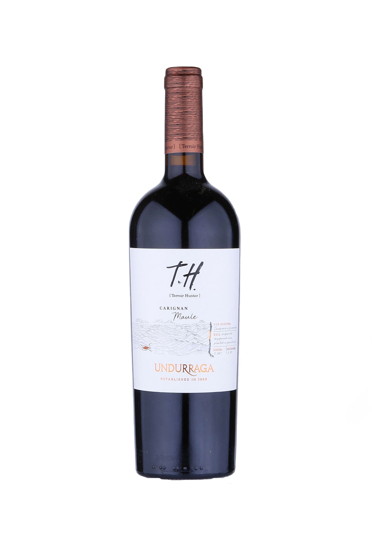 Undurraga T.H. Carignan - 6 Bottles - ZYN THE WINE MARKET LTD.