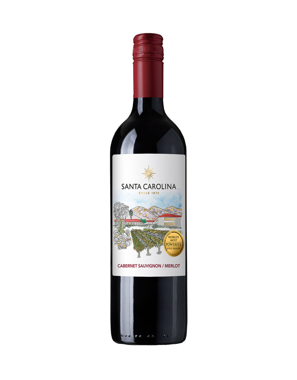Santa Carolina Cabernet Sauvignon-Merlot - 12 Bottles - ZYN THE WINE MARKET LTD.