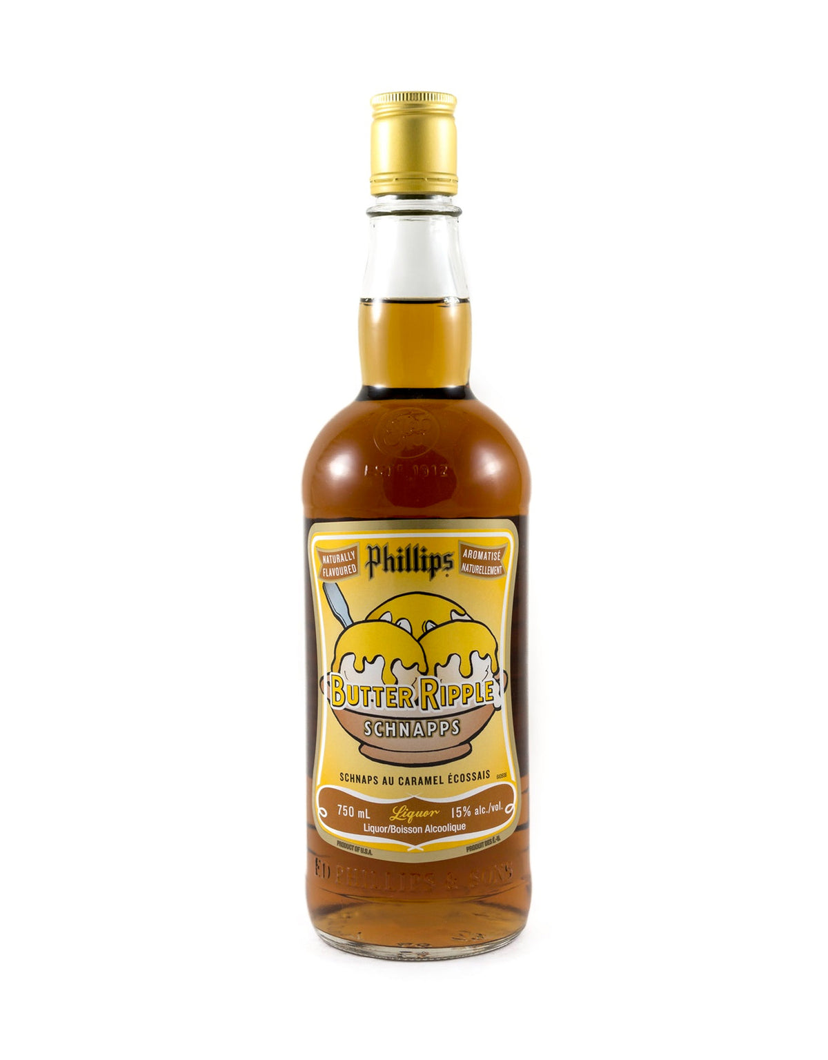 Phillips Butter Ripple Schnapps - ZYN THE WINE MARKET LTD.