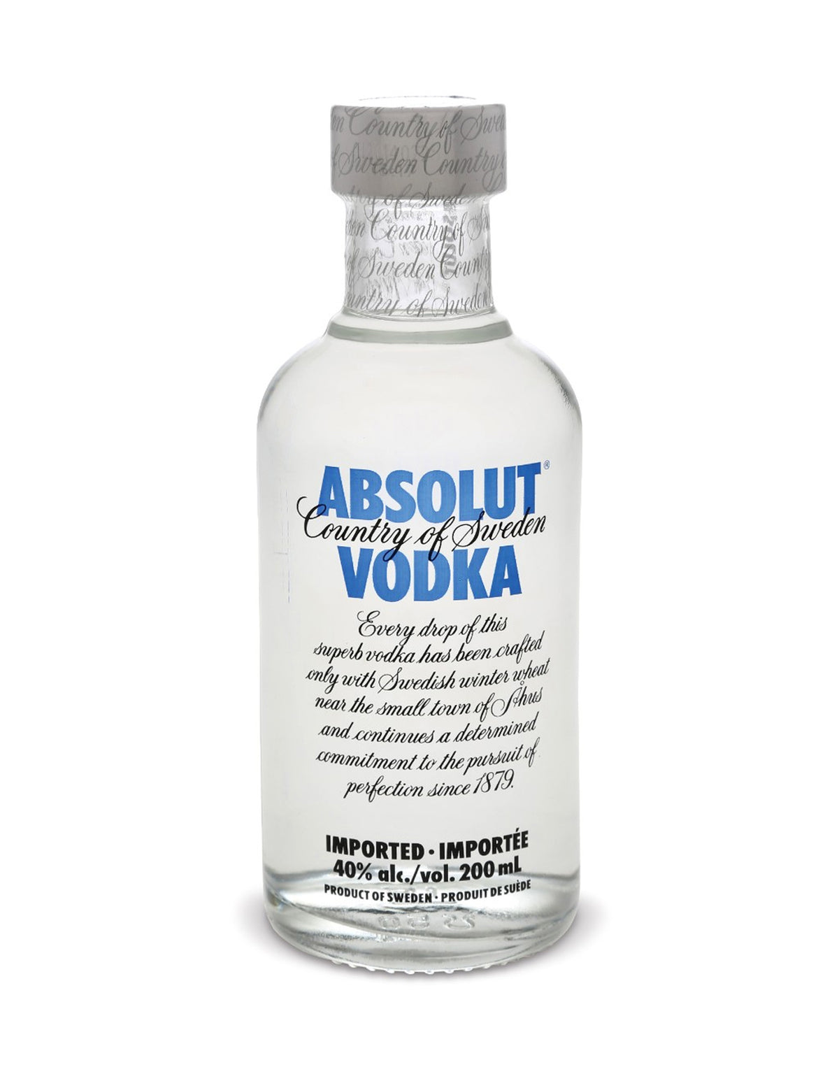 Absolut Vodka - 200 ml - ZYN THE WINE MARKET LTD.