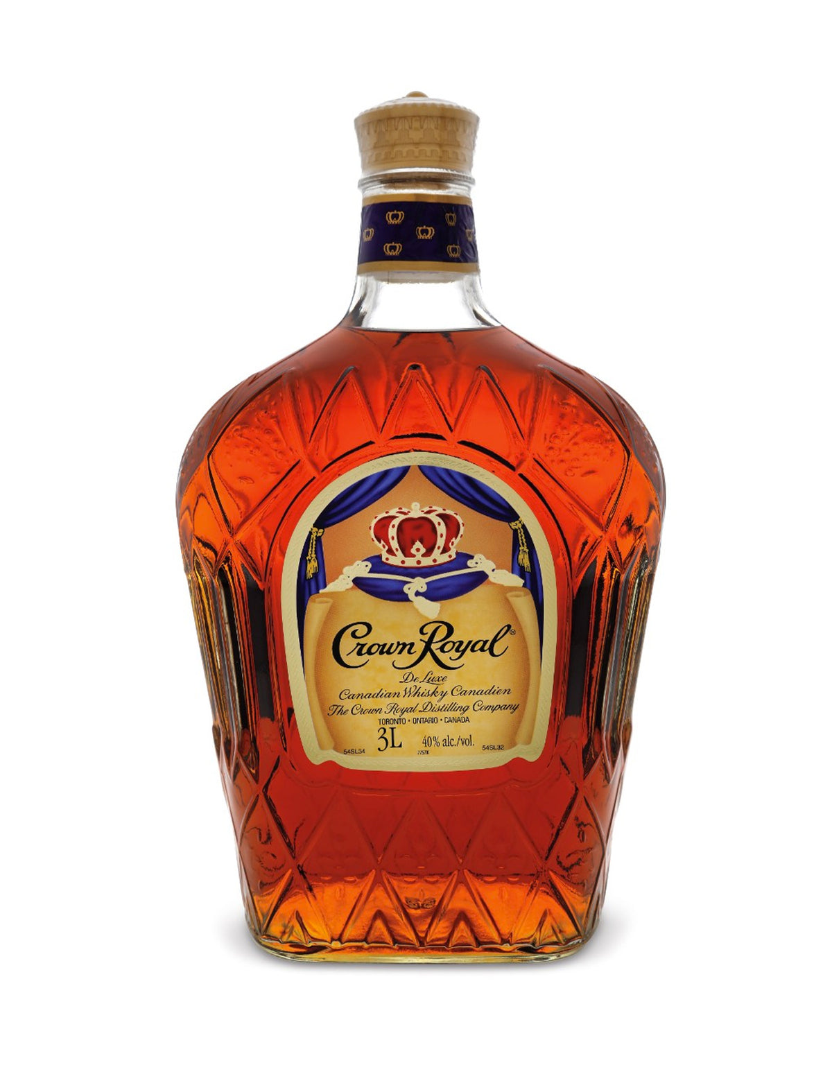 Crown Royal - 3 Litre Bottle - ZYN THE WINE MARKET LTD.
