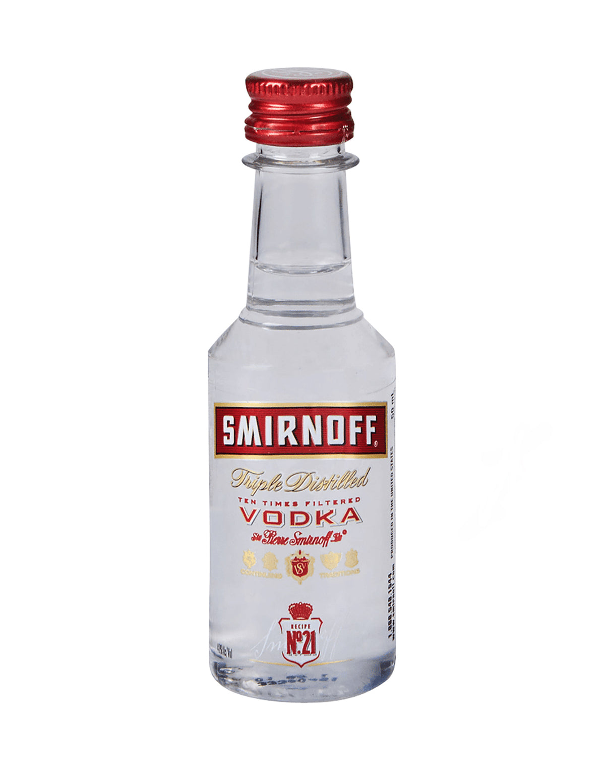 Smirnoff Vodka - Mini 50 ml - ZYN THE WINE MARKET LTD.
