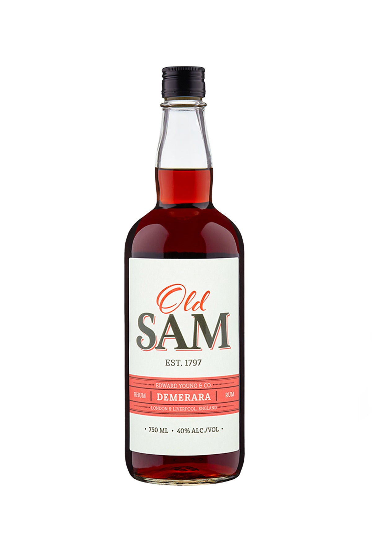 Young's Old Sam Demerara Rum - ZYN THE WINE MARKET LTD.