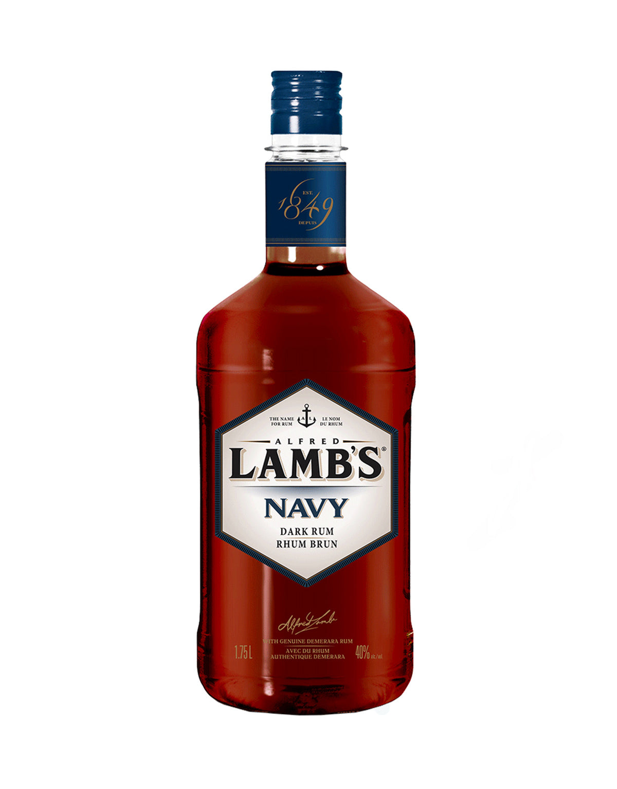 Lamb's Navy Rum - 1.75 Litre Bottle - ZYN THE WINE MARKET LTD.