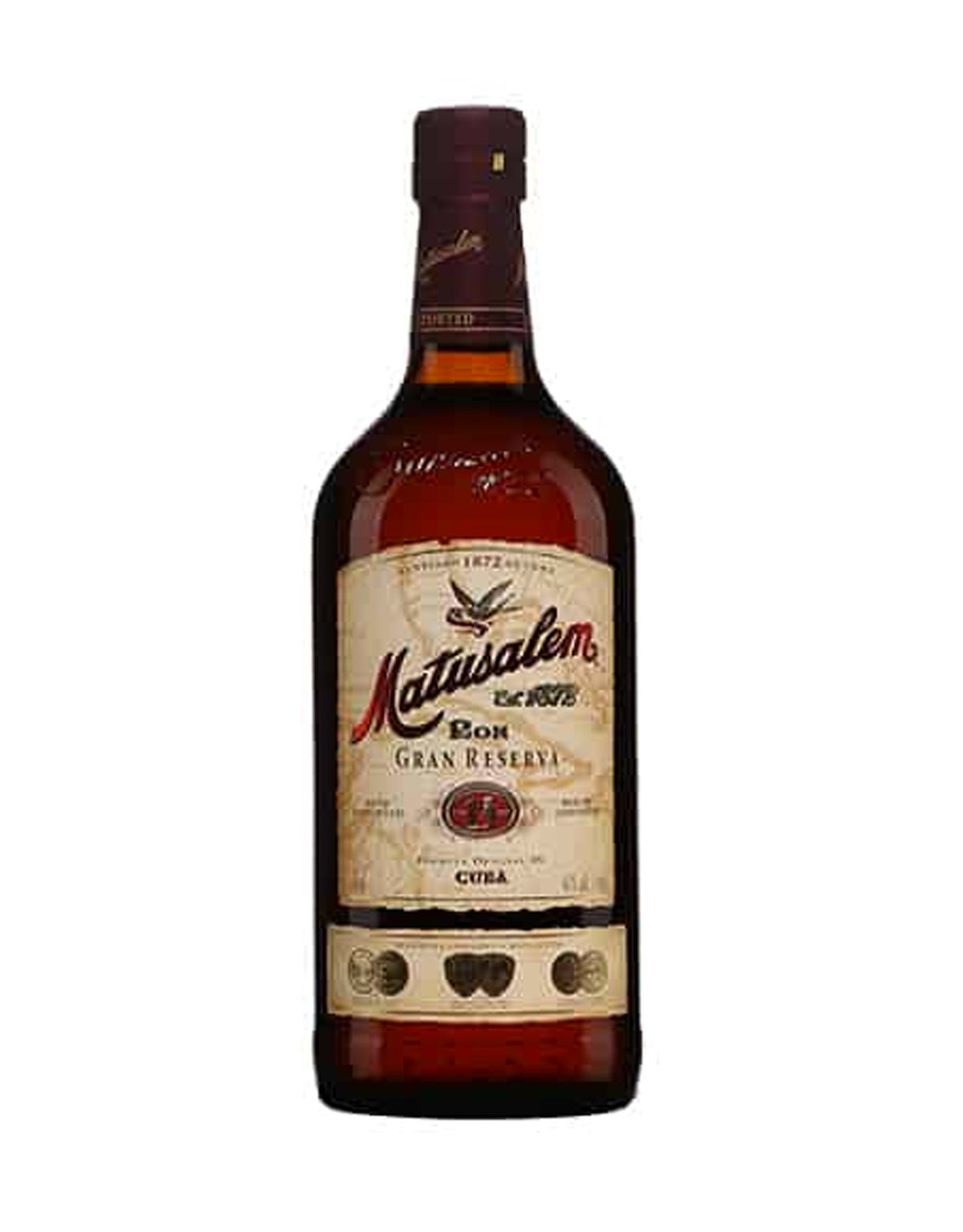Matusalem 15 Year Old Gran Reserve Rum - ZYN THE WINE MARKET LTD.