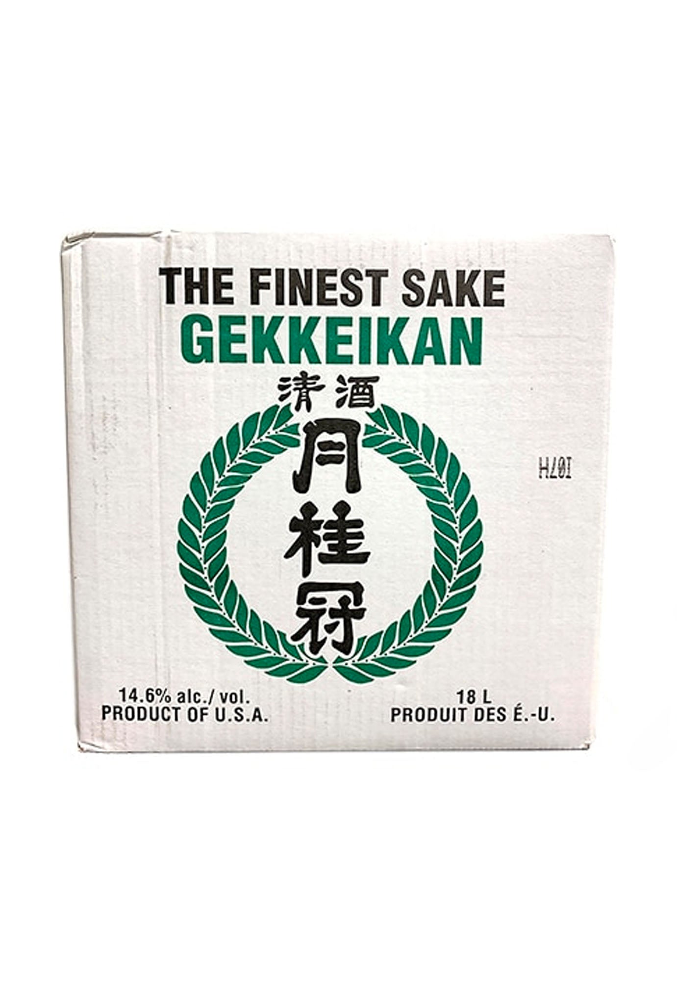 Gekkeikan Traditional Junmai Sake - 18 Litre Box