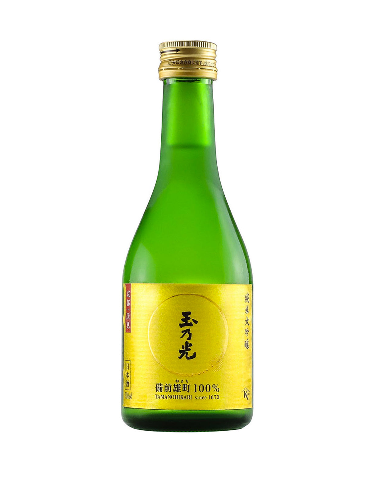 Tamanohikari Gold Omachi Junmai Daiginjo Sake - 300 ml - ZYN THE WINE MARKET LTD.