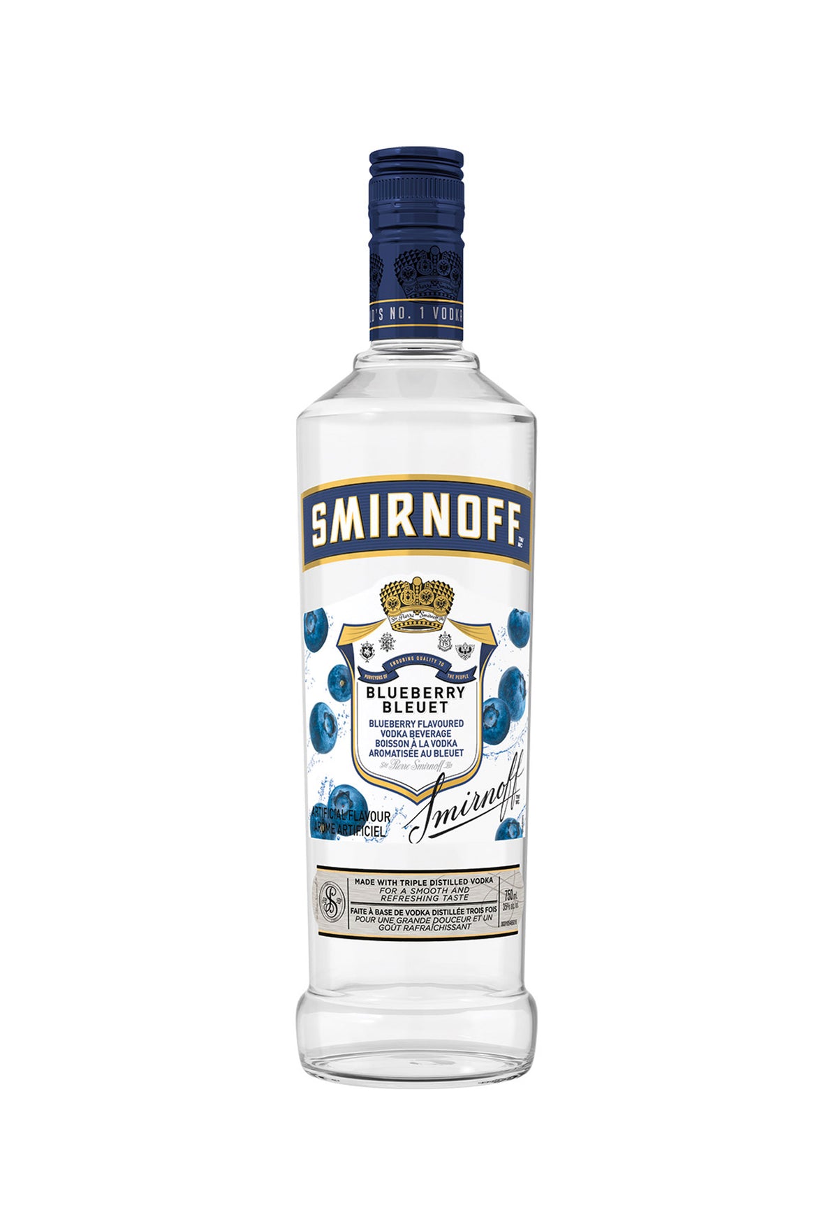 Smirnoff Blueberry Vodka - ZYN THE WINE MARKET LTD.