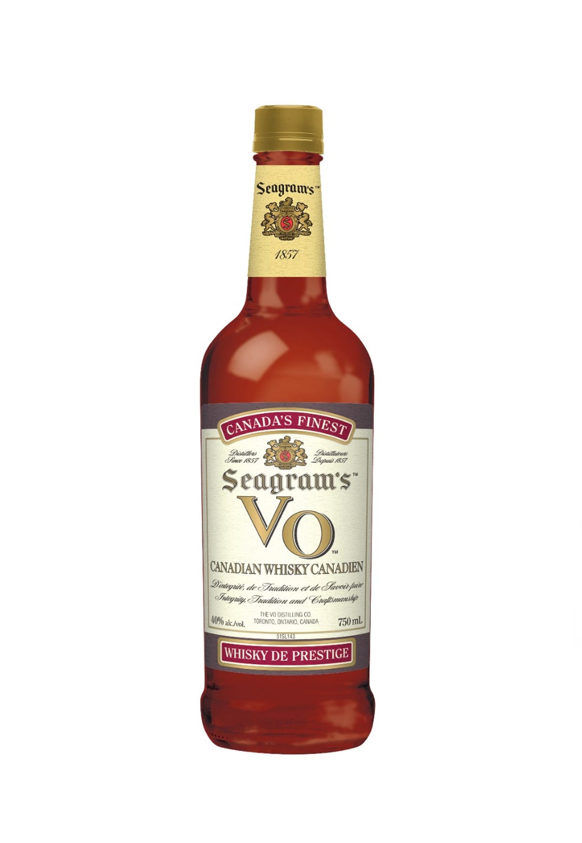 Seagram VO - 750 ml - ZYN THE WINE MARKET LTD.