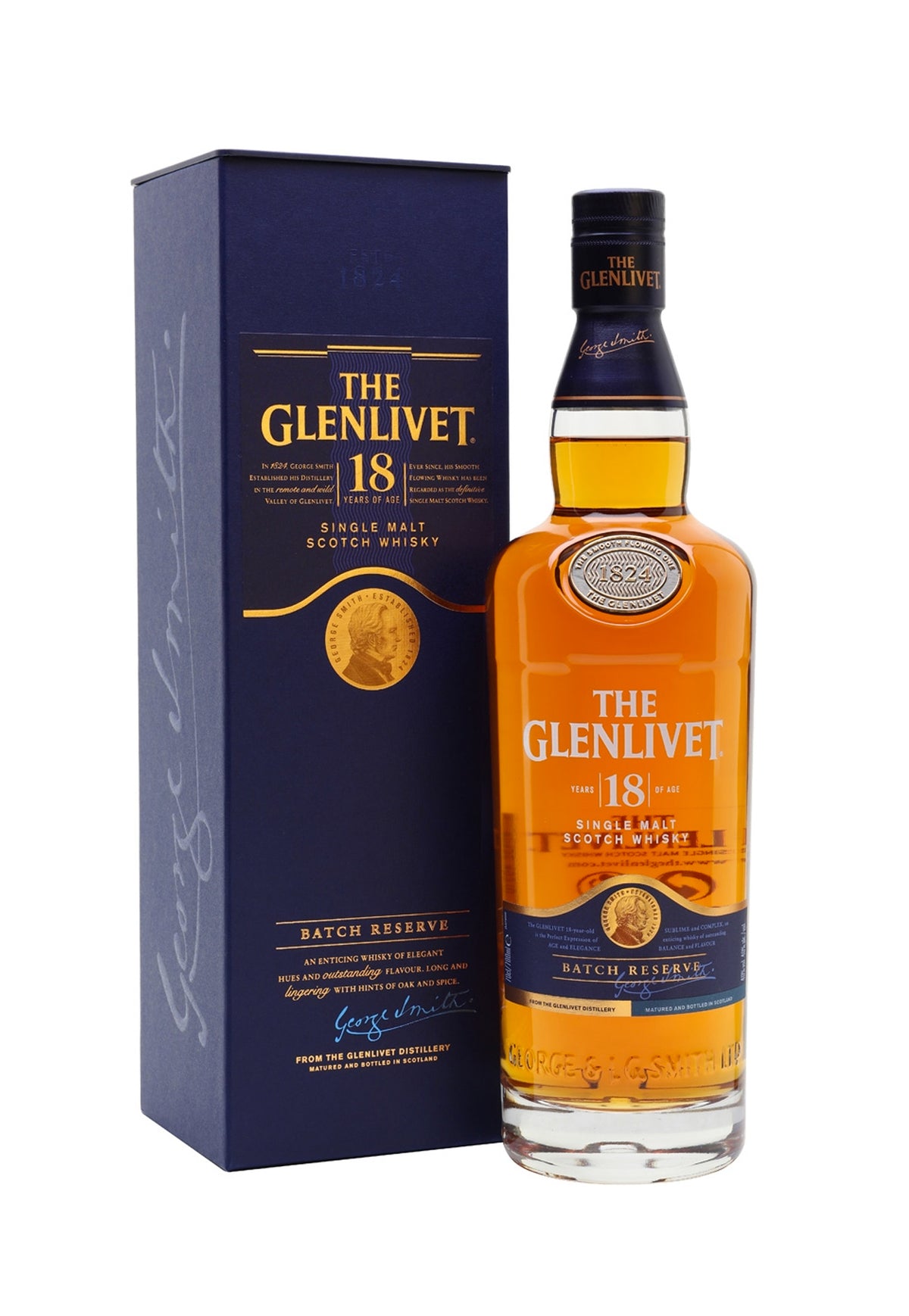 Glenlivet 18 Year Old - ZYN THE WINE MARKET LTD.