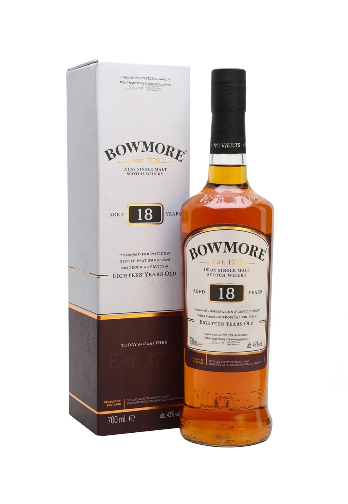 Bowmore 18 Year Old - ZYN THE WINE MARKET LTD.