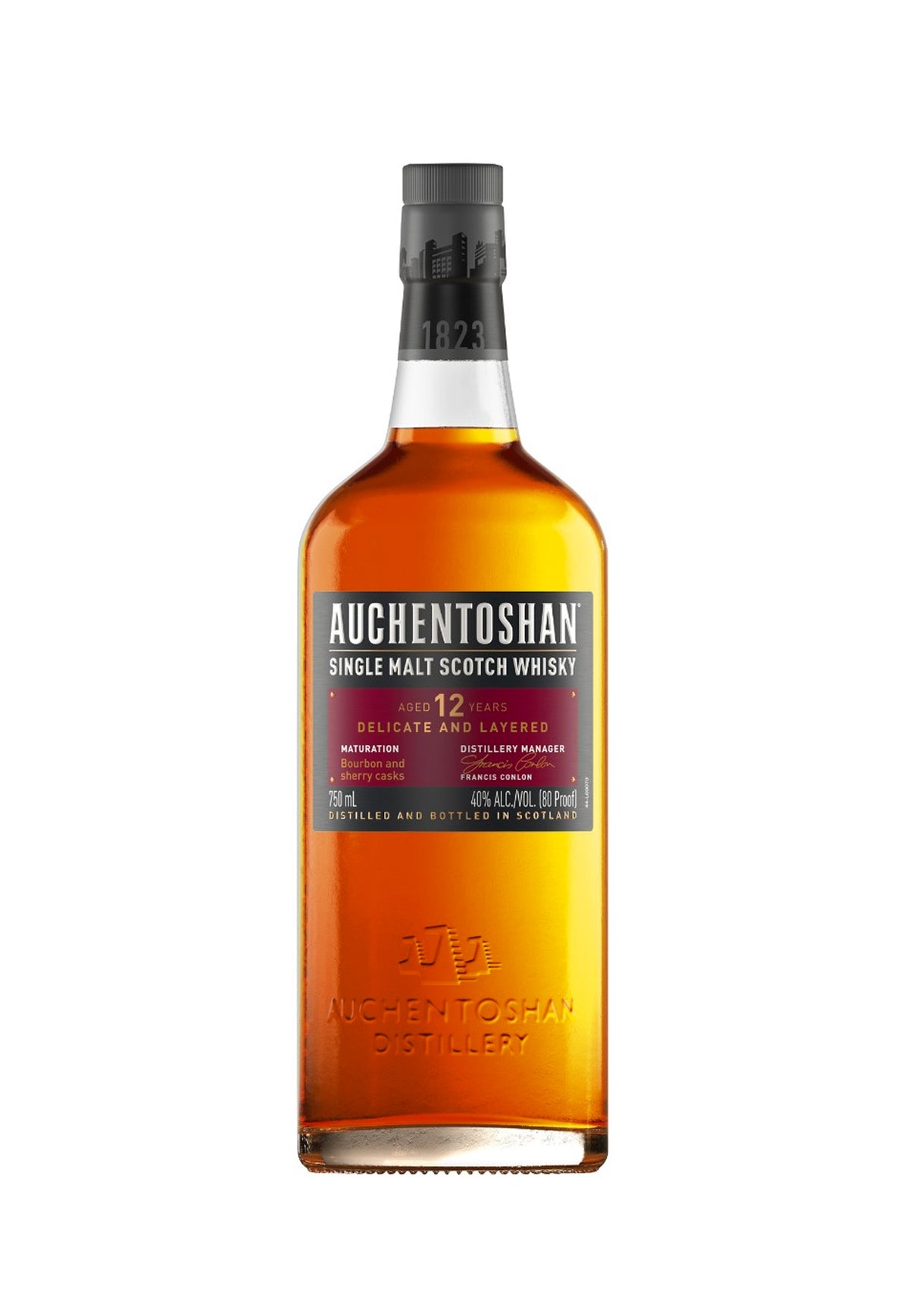 Auchentoshan 12 Year Old Single Malt Whisky - ZYN THE WINE MARKET LTD.
