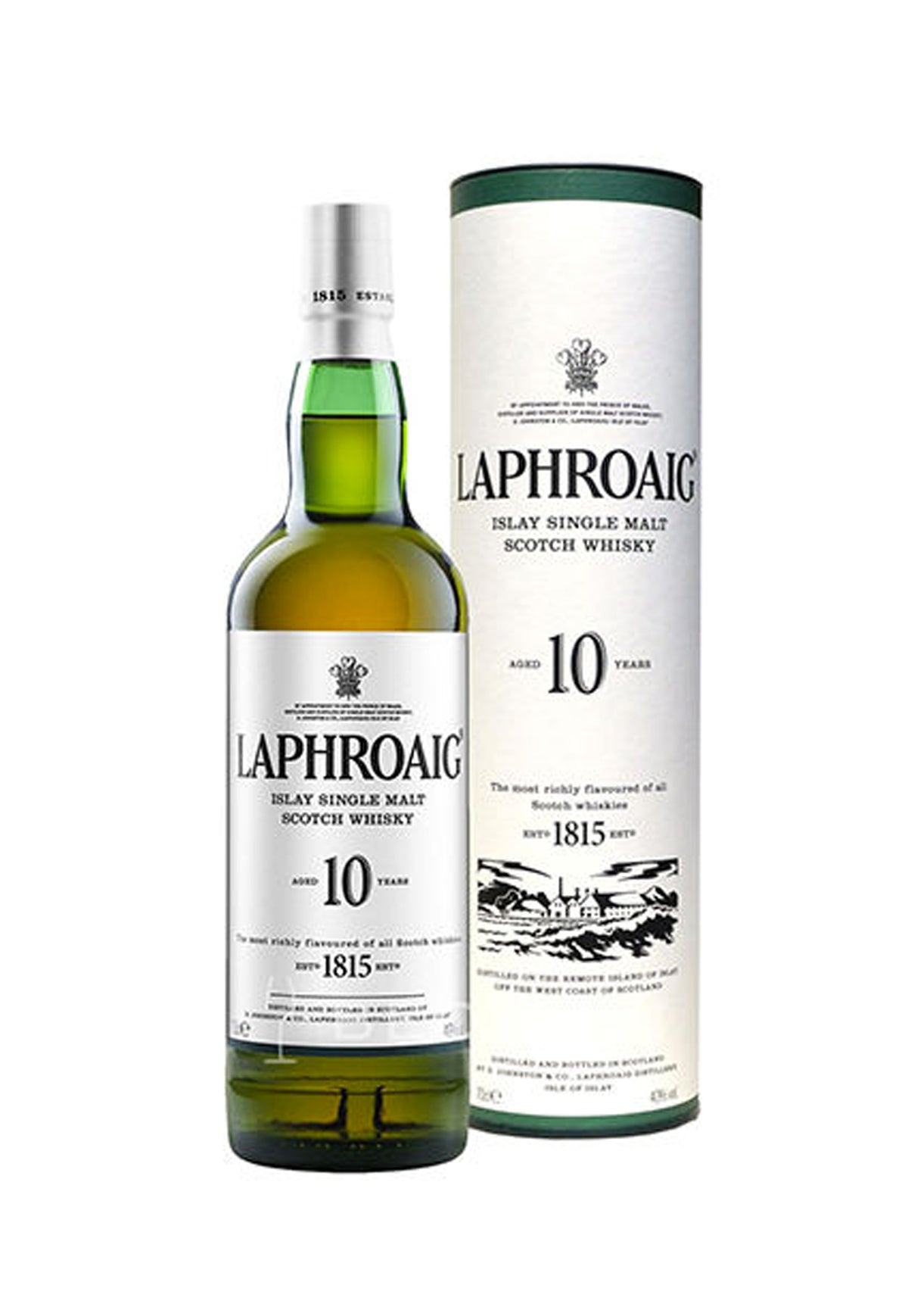 Laphroaig 10 Year Old - ZYN THE WINE MARKET LTD.