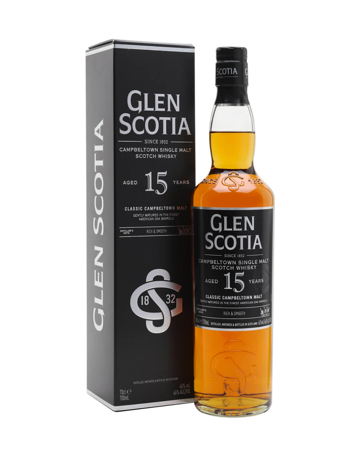 Glen Scotia 15 Year Old - ZYN THE WINE MARKET LTD.