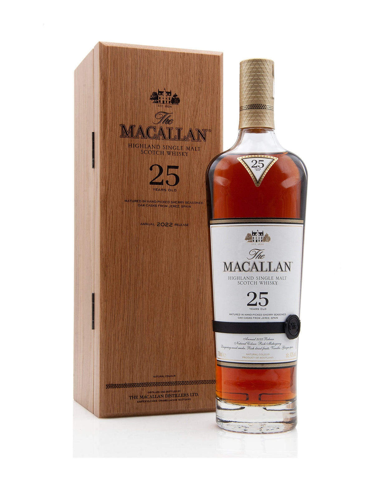 The Macallan 25 Year Old - ZYN THE WINE MARKET LTD.