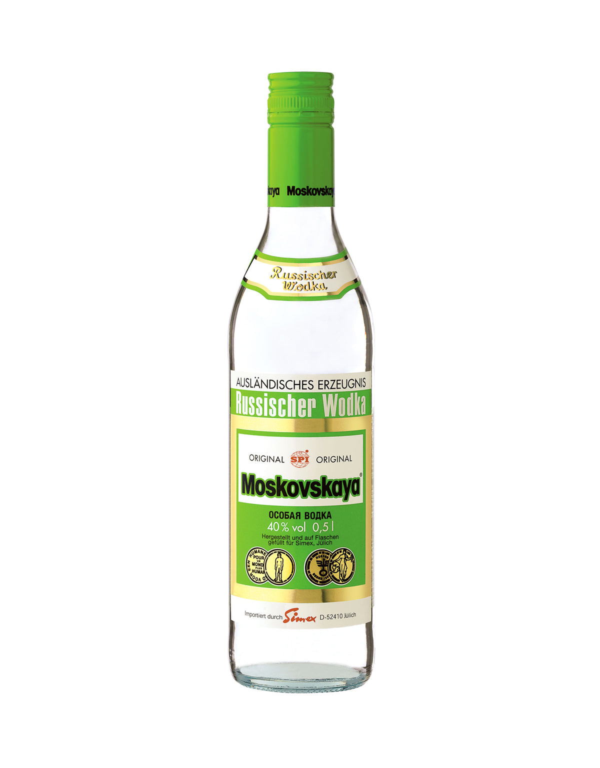 Moskovskaya Osobaya Vodka - 1.14 Litre Bottle - ZYN THE WINE MARKET LTD.