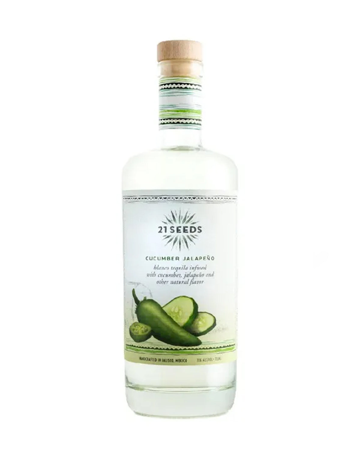 21 Seeds Cucumber Jalapeno Blanco Tequila