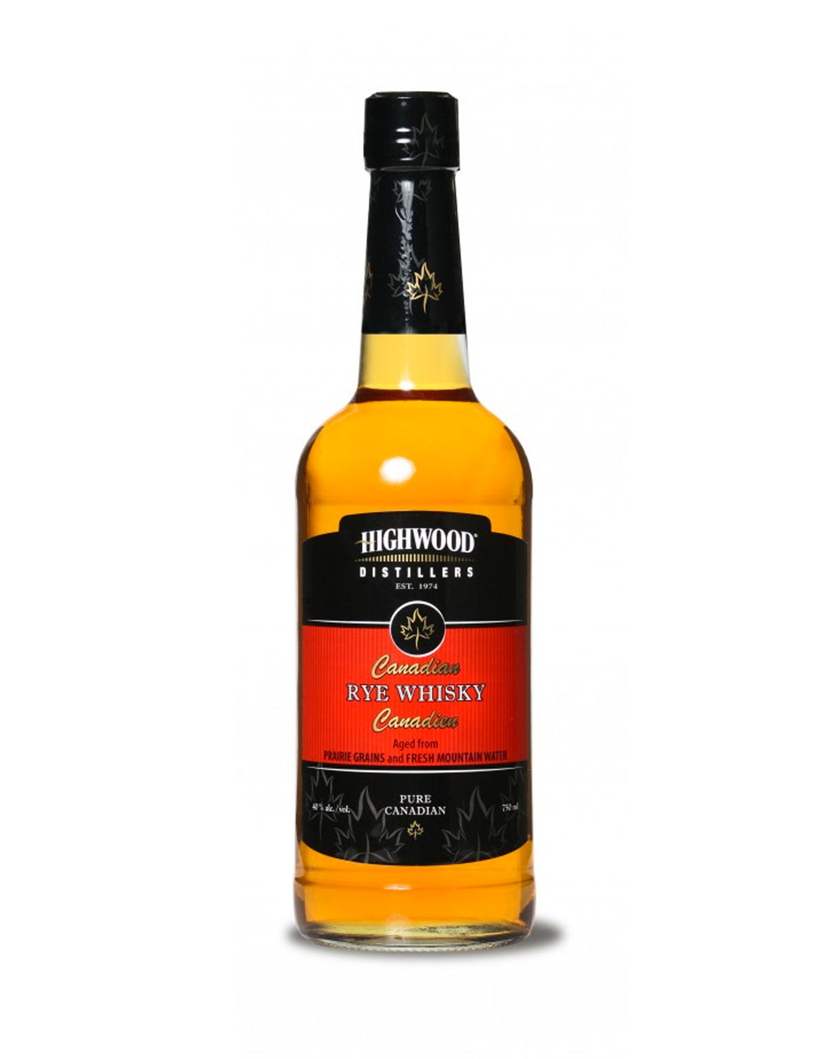 Highwood Canadian Rye Whiskey - 1.75 Litre Bottle - ZYN THE WINE MARKET LTD.