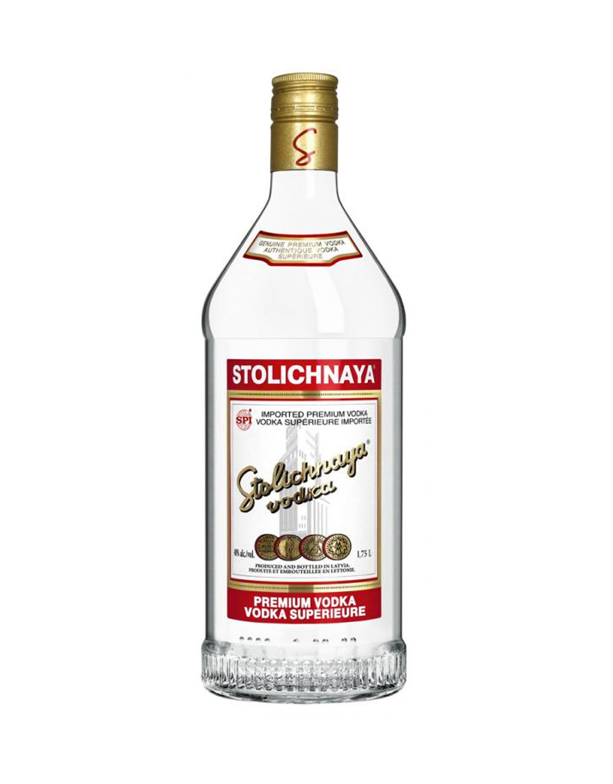 Stolichnaya Vodka - 1.75 Litre - ZYN THE WINE MARKET LTD.