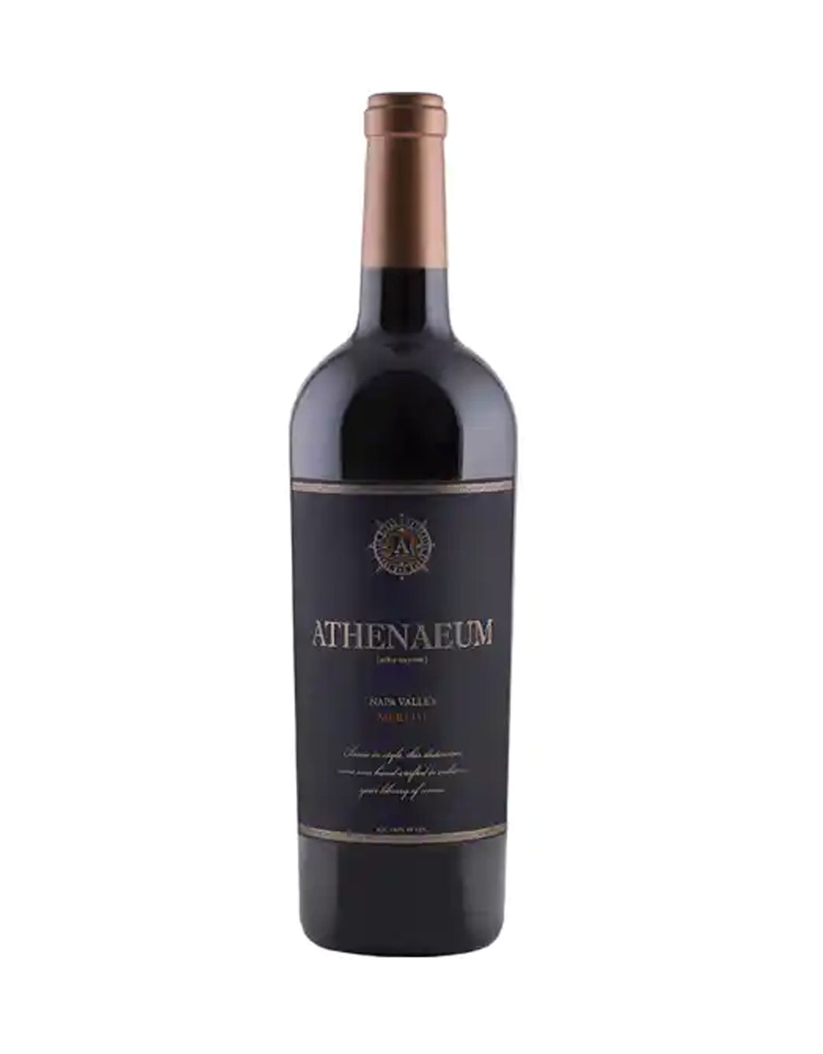 Athenaeum Merlot Napa Valley 2020 - ZYN THE WINE MARKET LTD.