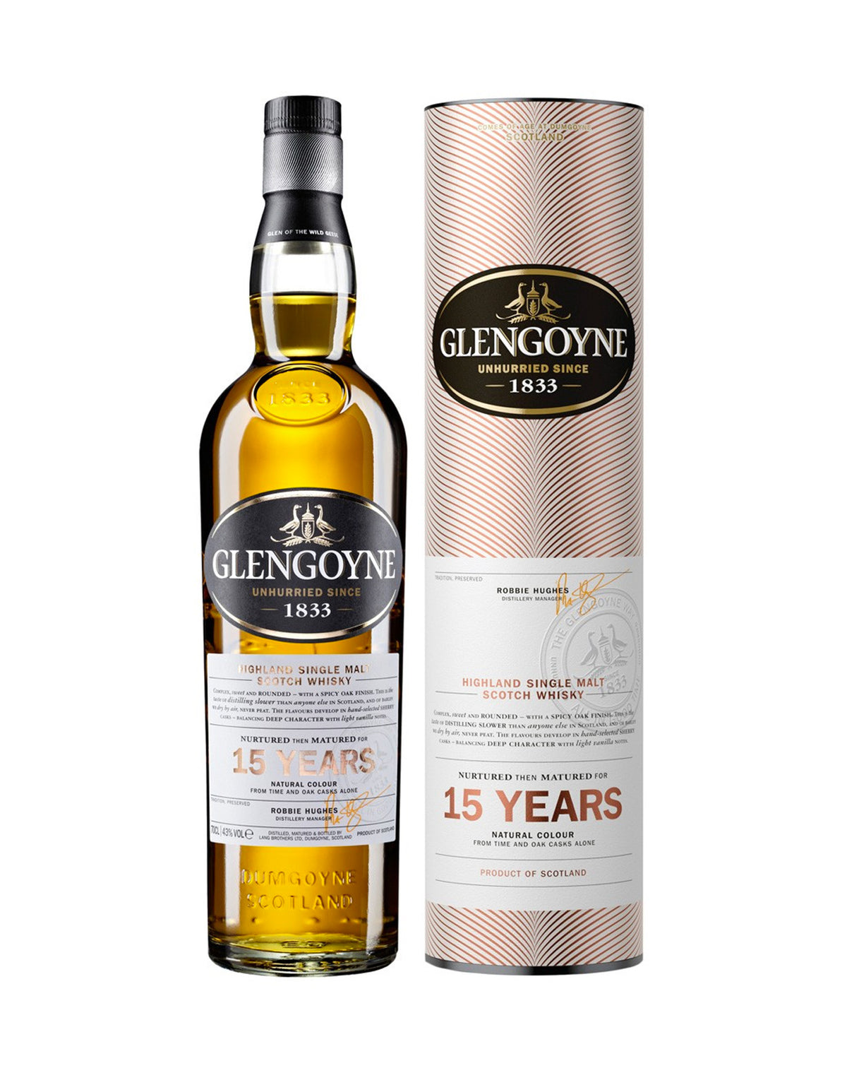 Glengoyne 15 Year Old Highland Single Malt - ZYN THE WINE MARKET LTD.