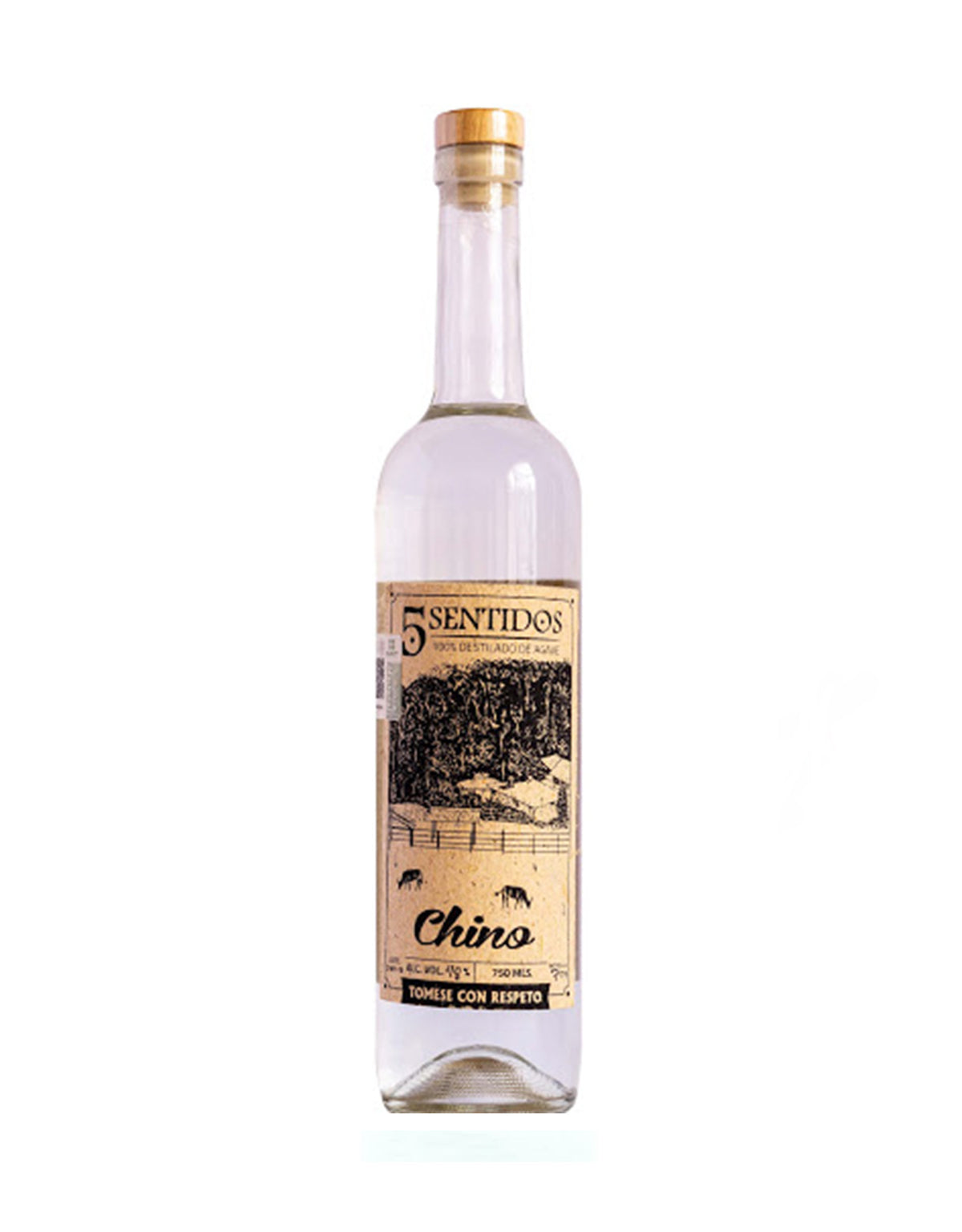 Cinco Sentidos Chino Mezcal - ZYN THE WINE MARKET LTD.