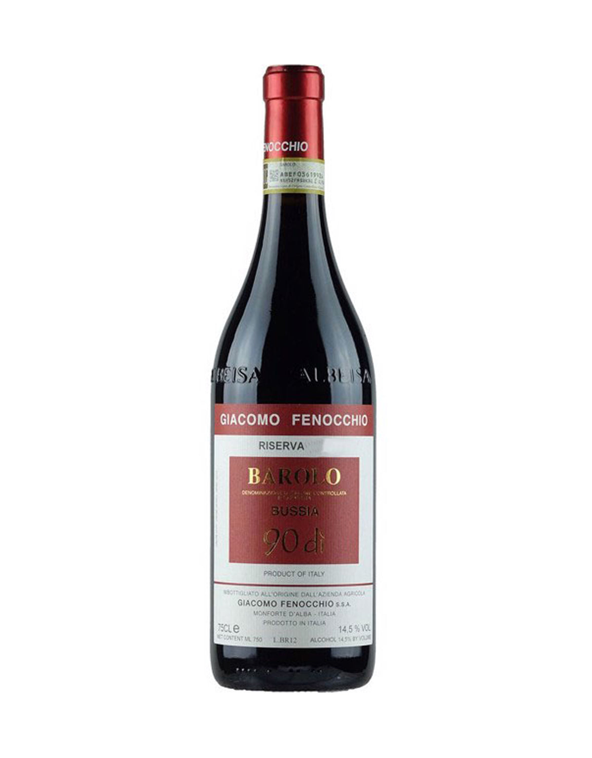 Giacomo Fenocchio Barolo Riserva 'Bussia 90 di' 2016 - ZYN THE WINE MARKET LTD.