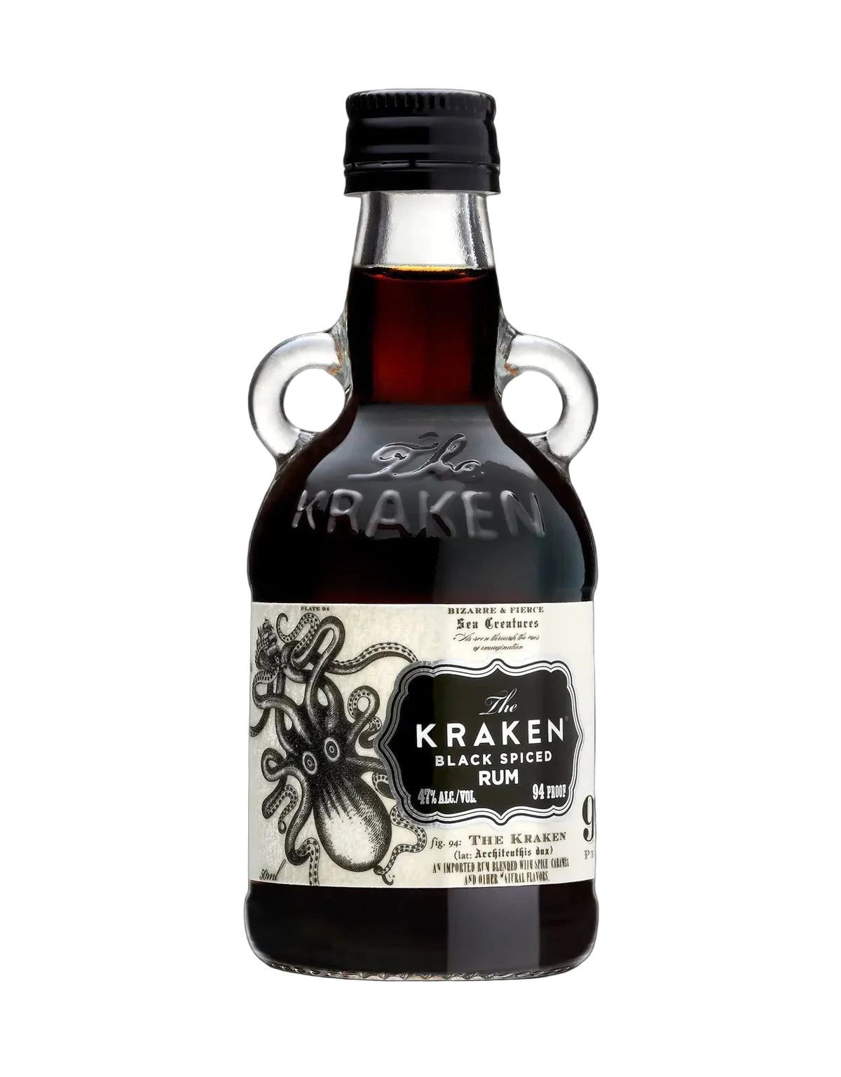 Kraken Black Spiced Rum - Mini 50 ml - ZYN THE WINE MARKET LTD.