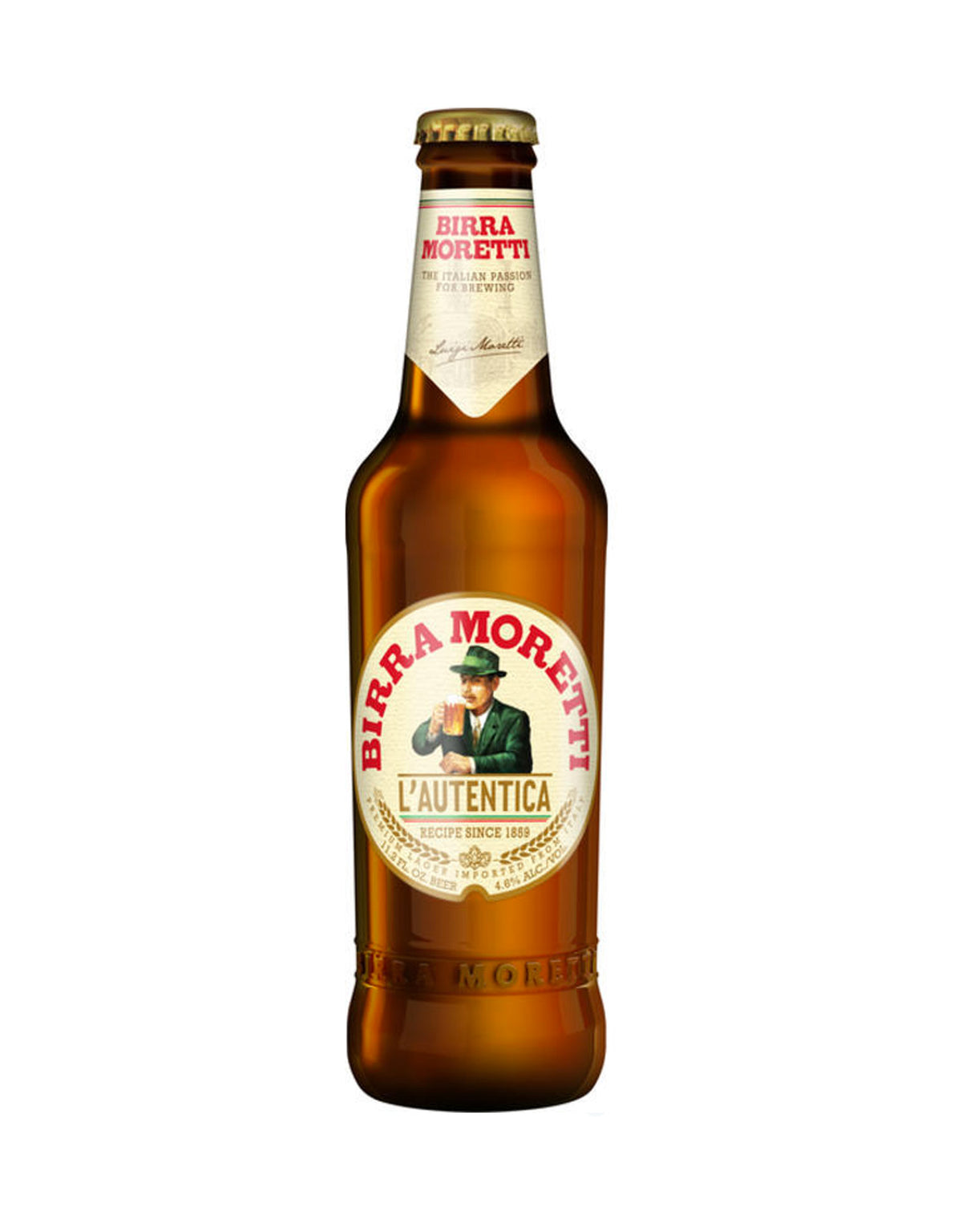 Birra Moretti L'Autentica 330 ml - 24 Bottles - ZYN THE WINE MARKET LTD.