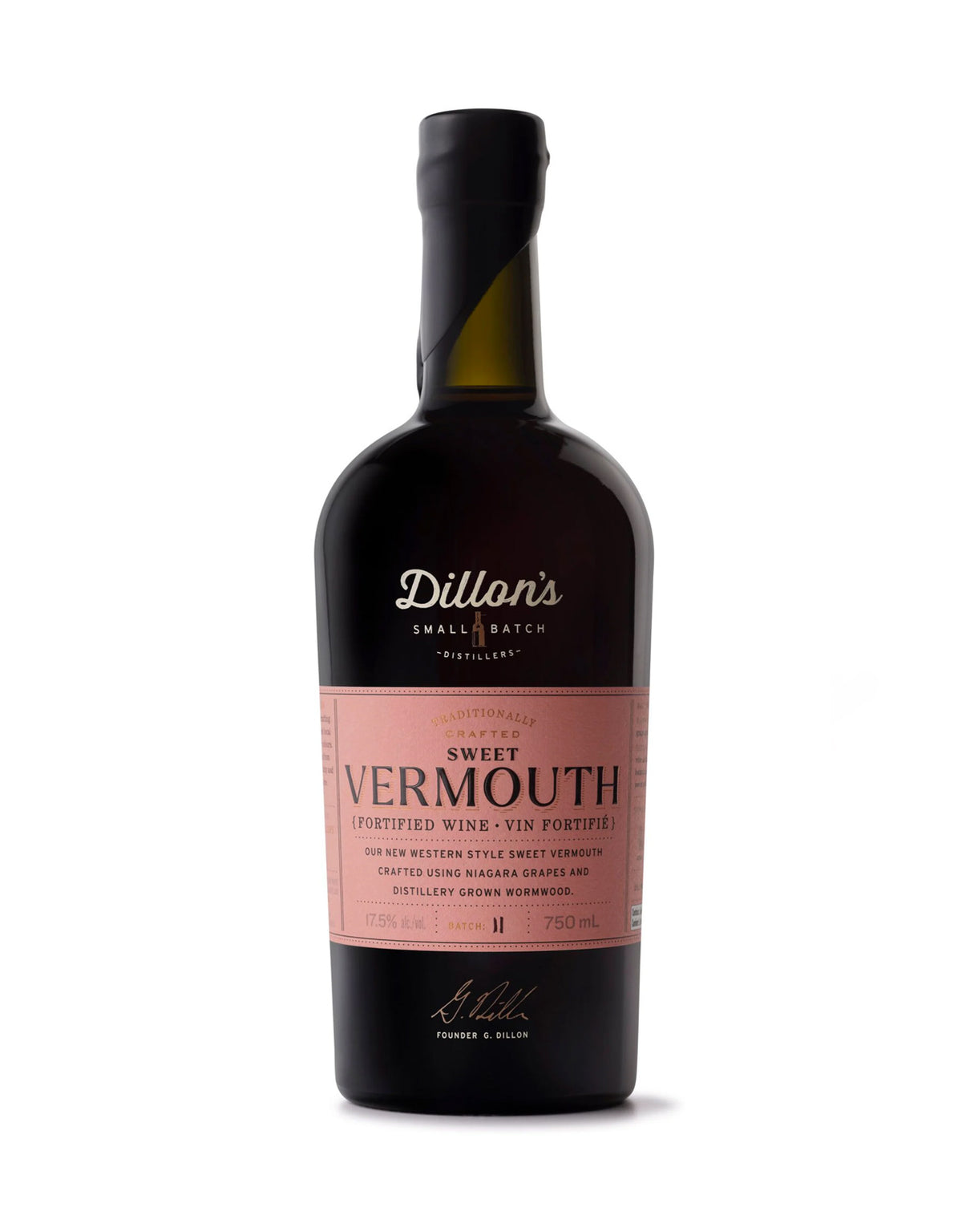 Dillon's Small Batch Sweet Vermouth - ZYN THE WINE MARKET LTD.
