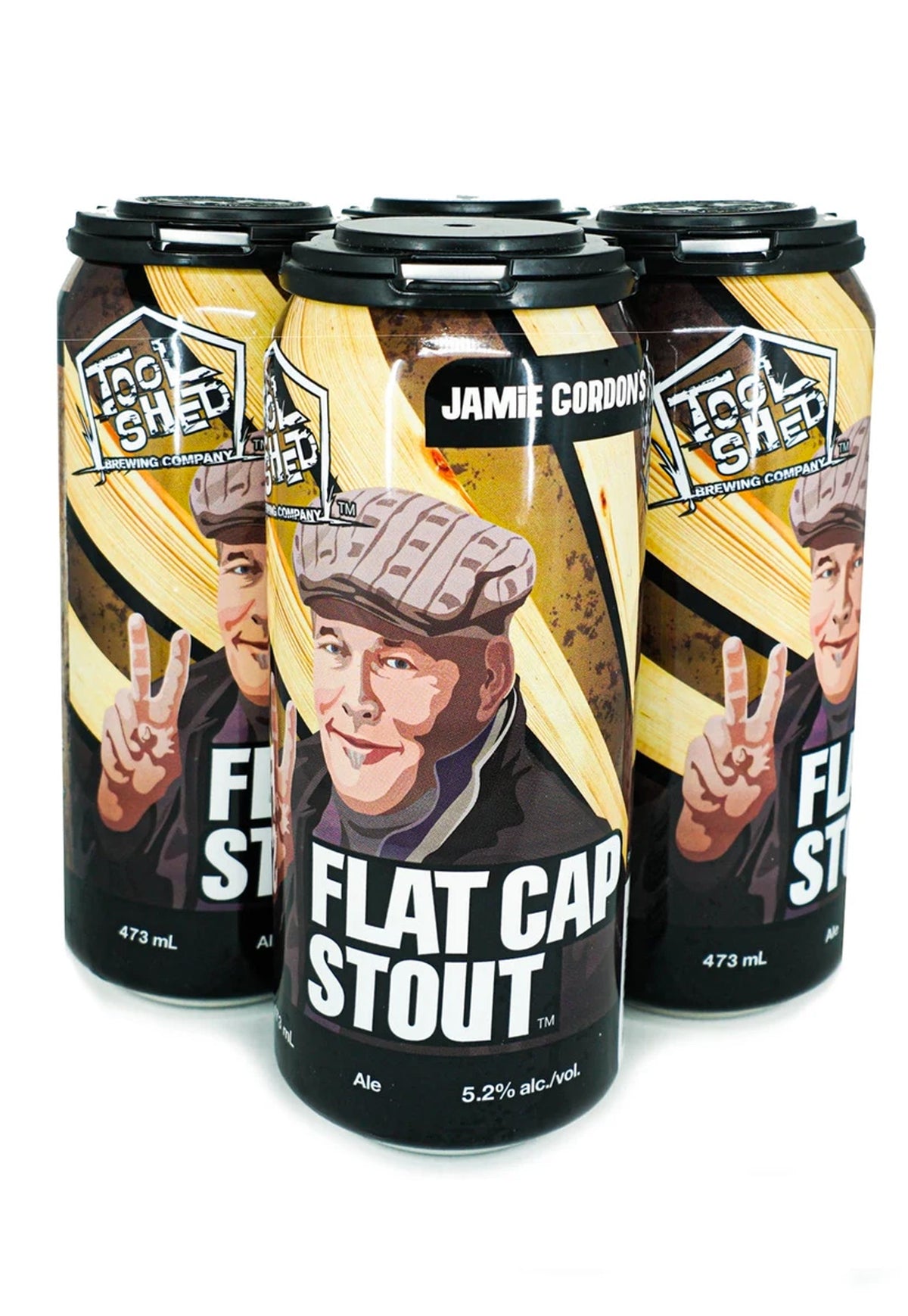 Tool Shed Flat Cap Stout 473 ml - 24 Cans - ZYN THE WINE MARKET LTD.
