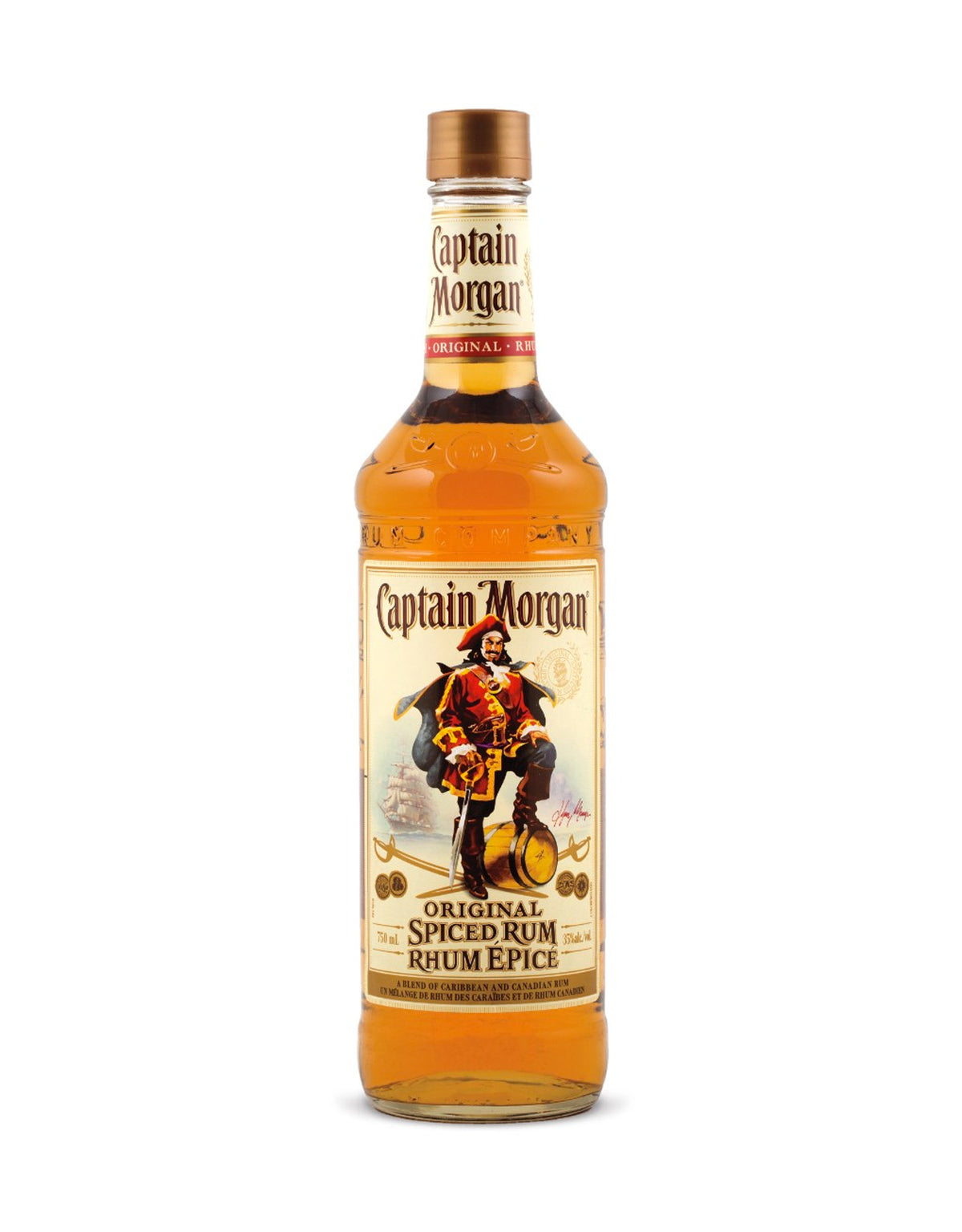 Captain Morgan Spiced Rum - ZYN THE WINE MARKET LTD.